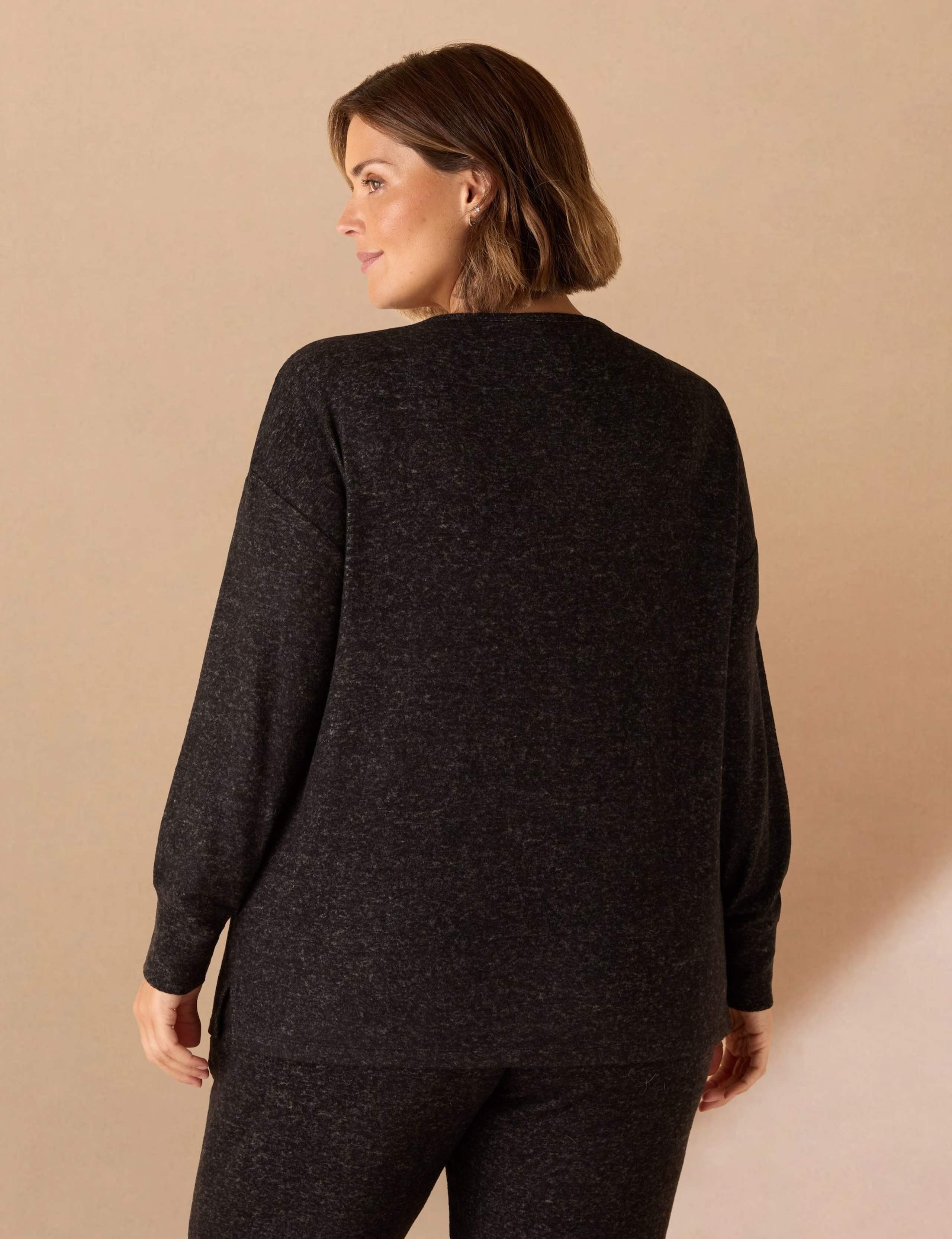 V-Neck Soft Touch Top 2 of 4