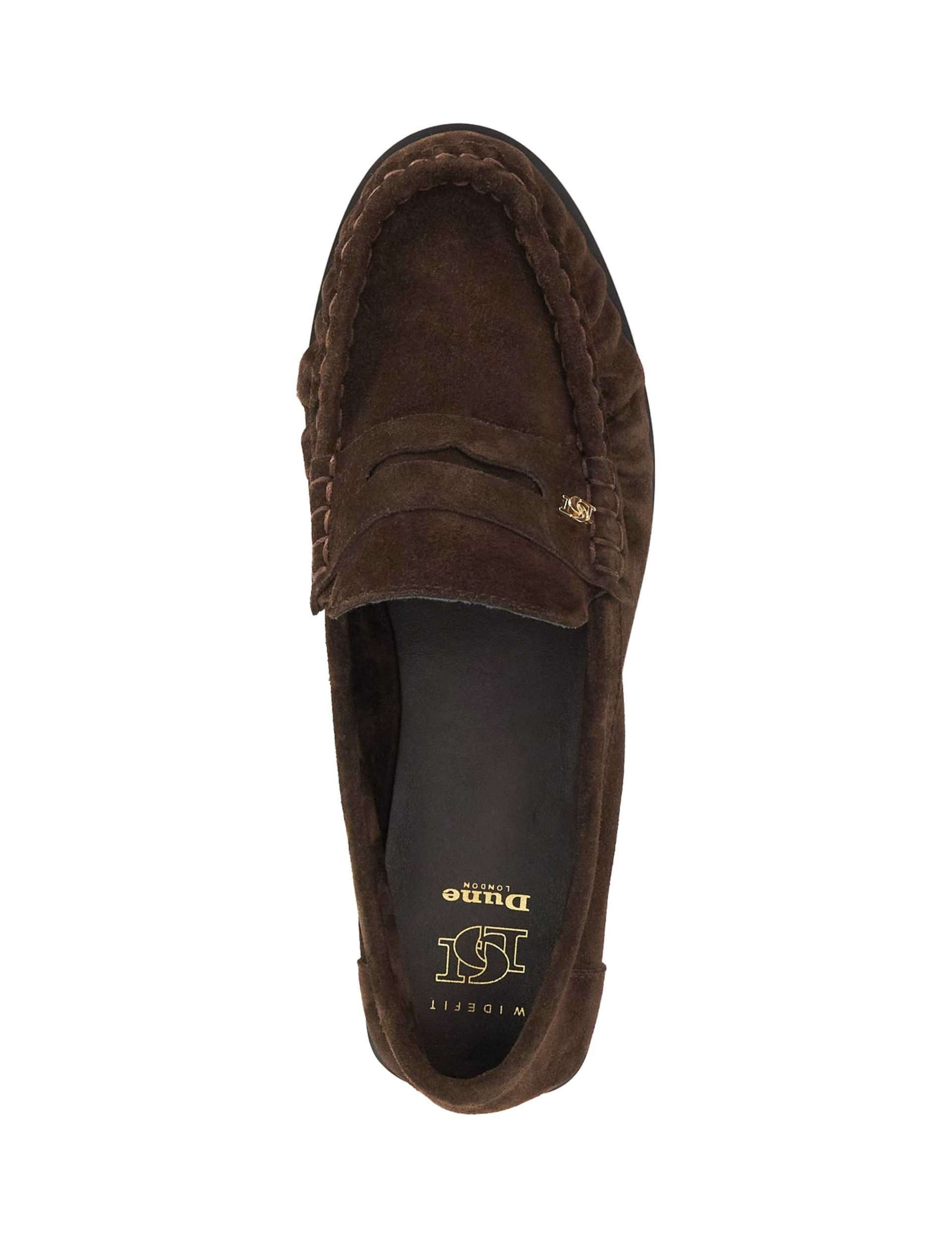 Wide Fit Suede Loafers 2 of 5