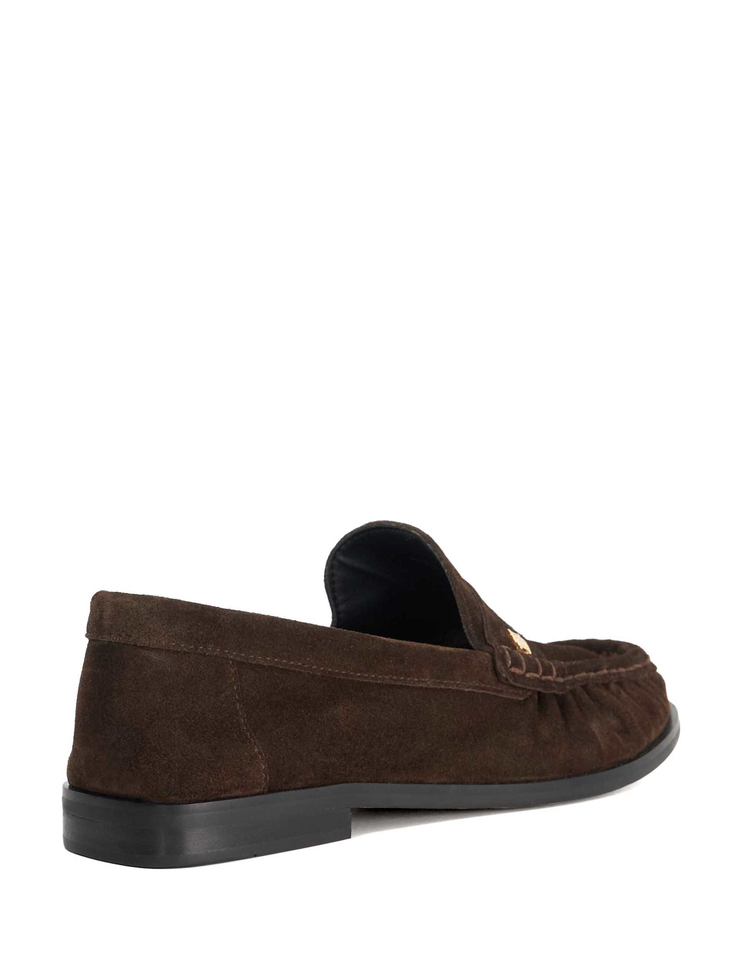 Wide Fit Suede Loafers 3 of 5