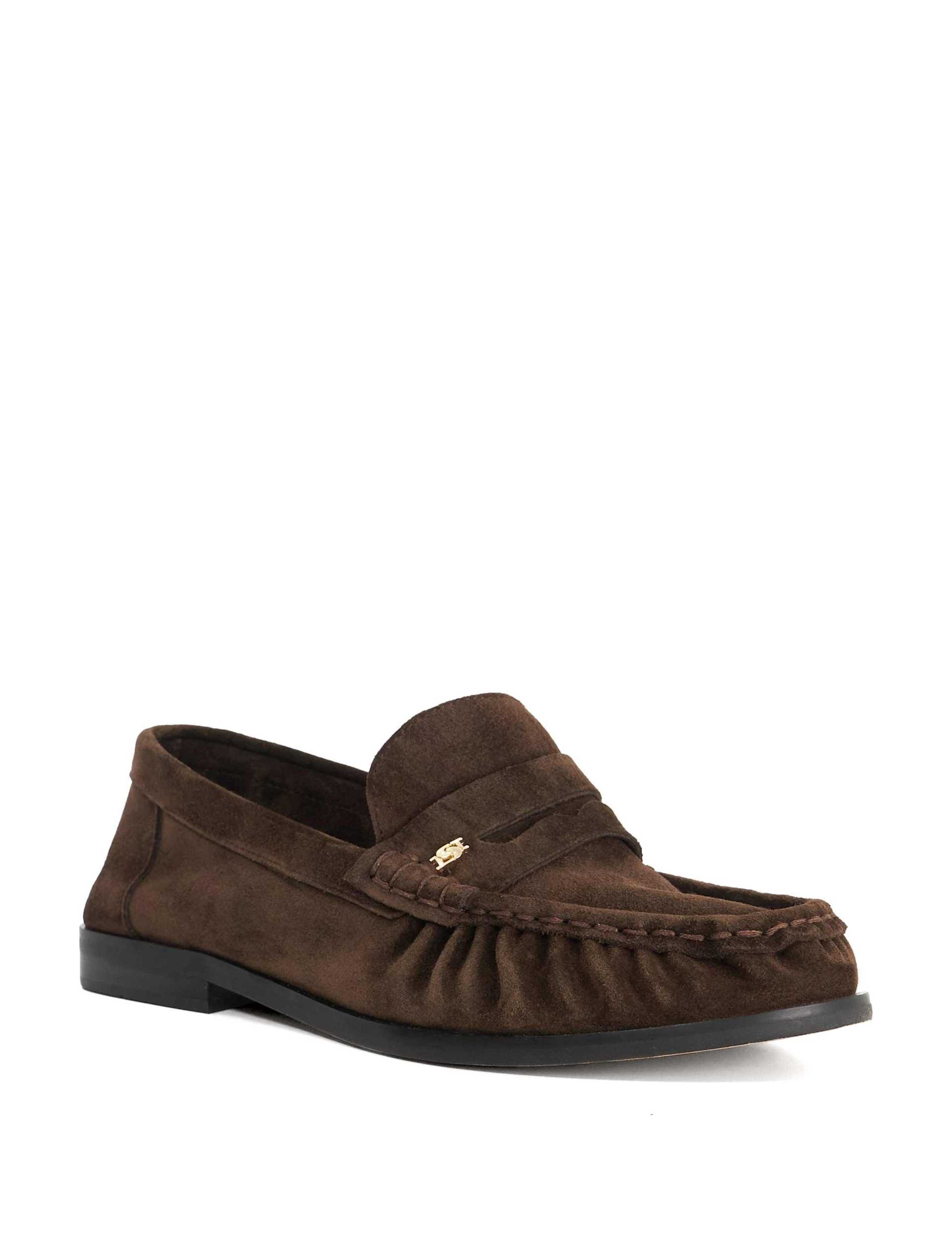 Wide Fit Suede Loafers 4 of 5