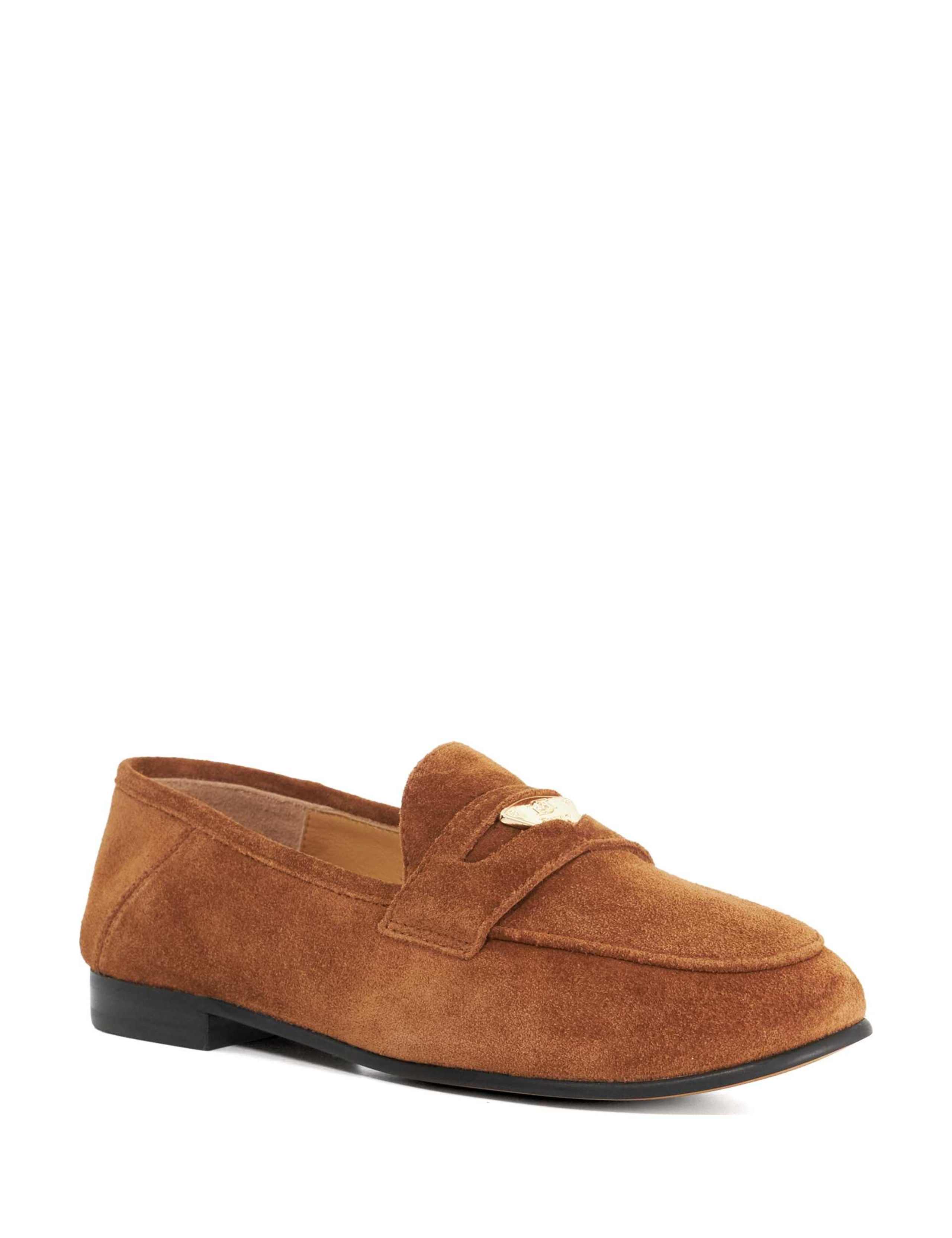 Suede Flat Loafers 4 of 6