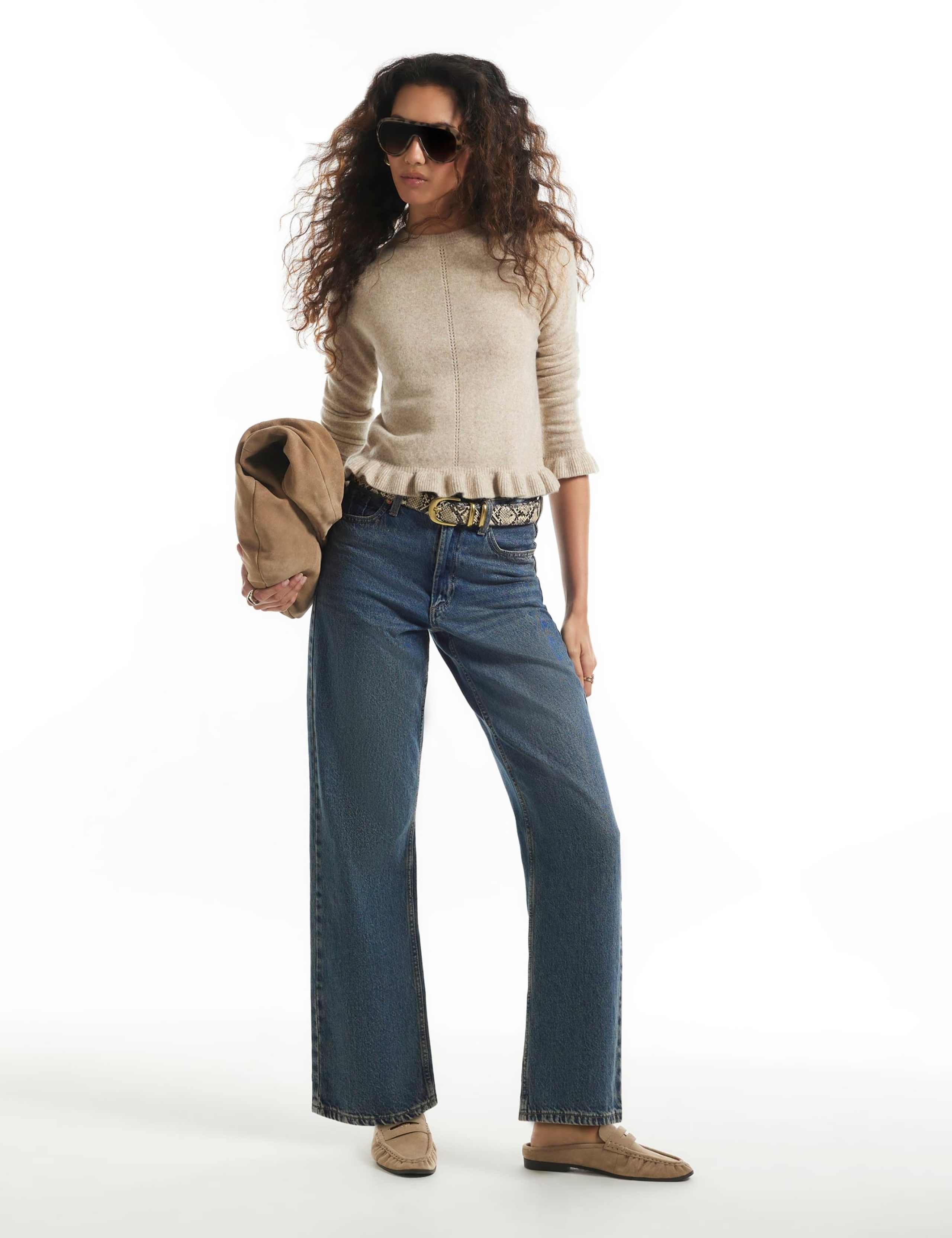 Frill Detail Fitted Jumper 3 of 5