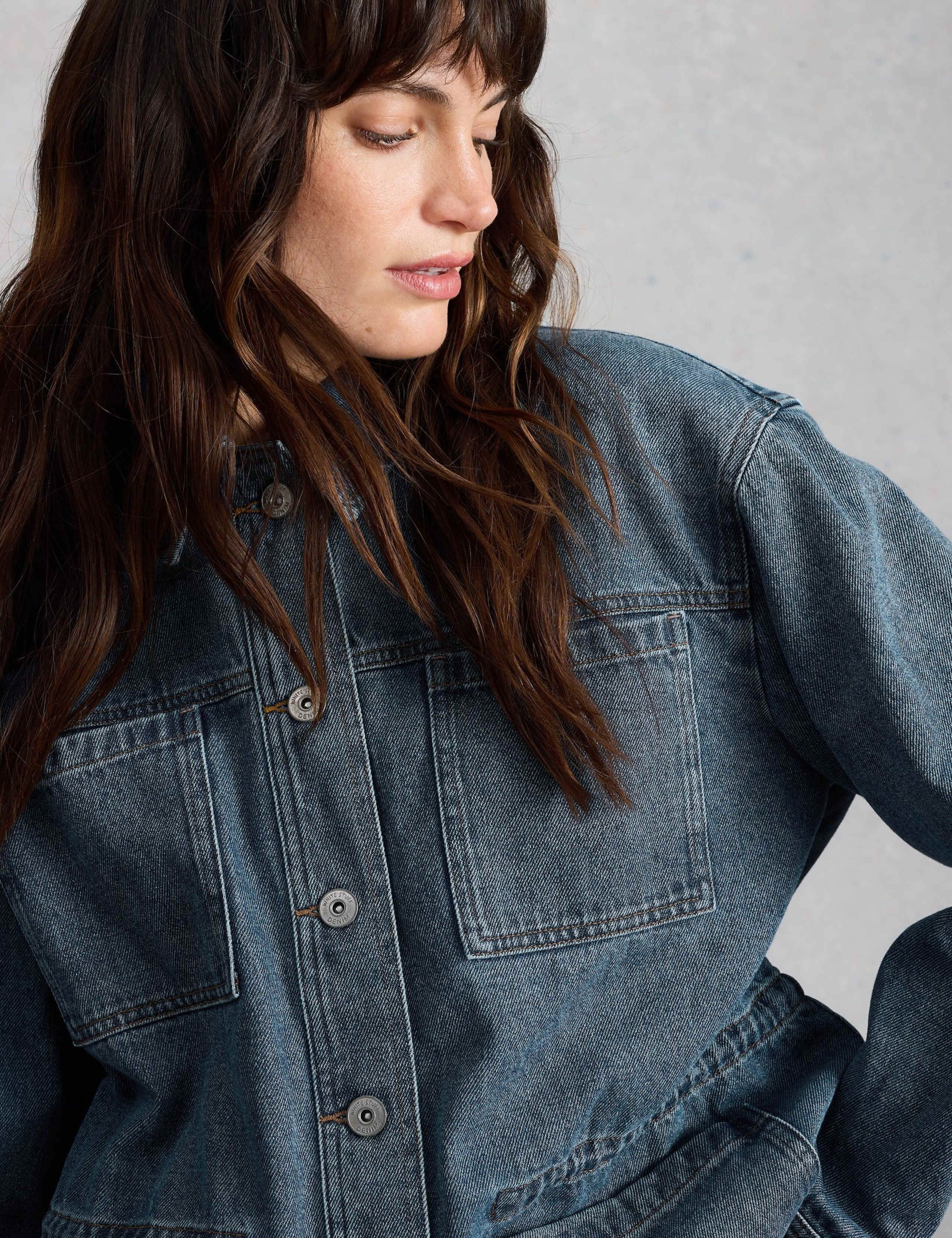 Denim Relaxed Jacket 6 of 6