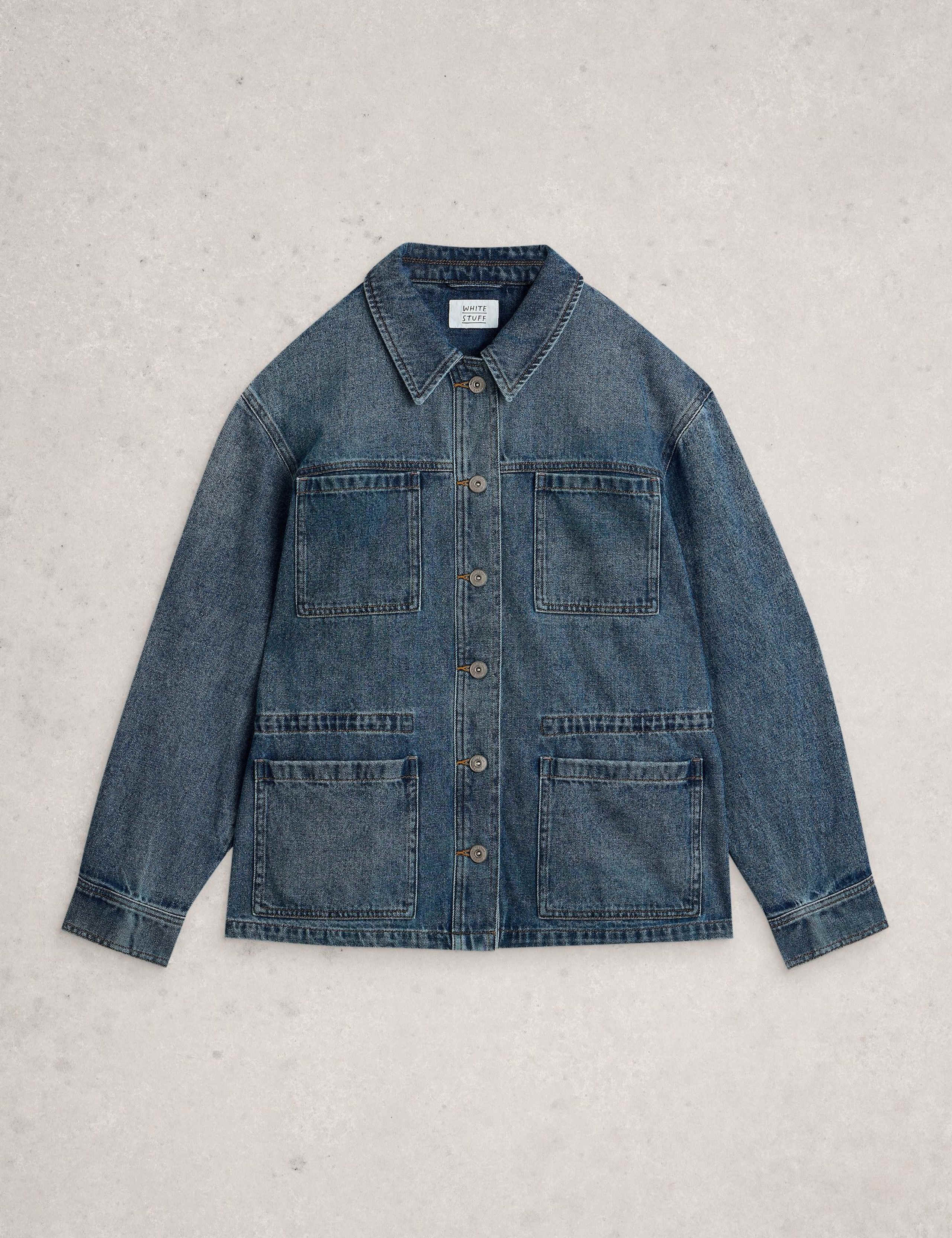 Denim Relaxed Jacket 2 of 6