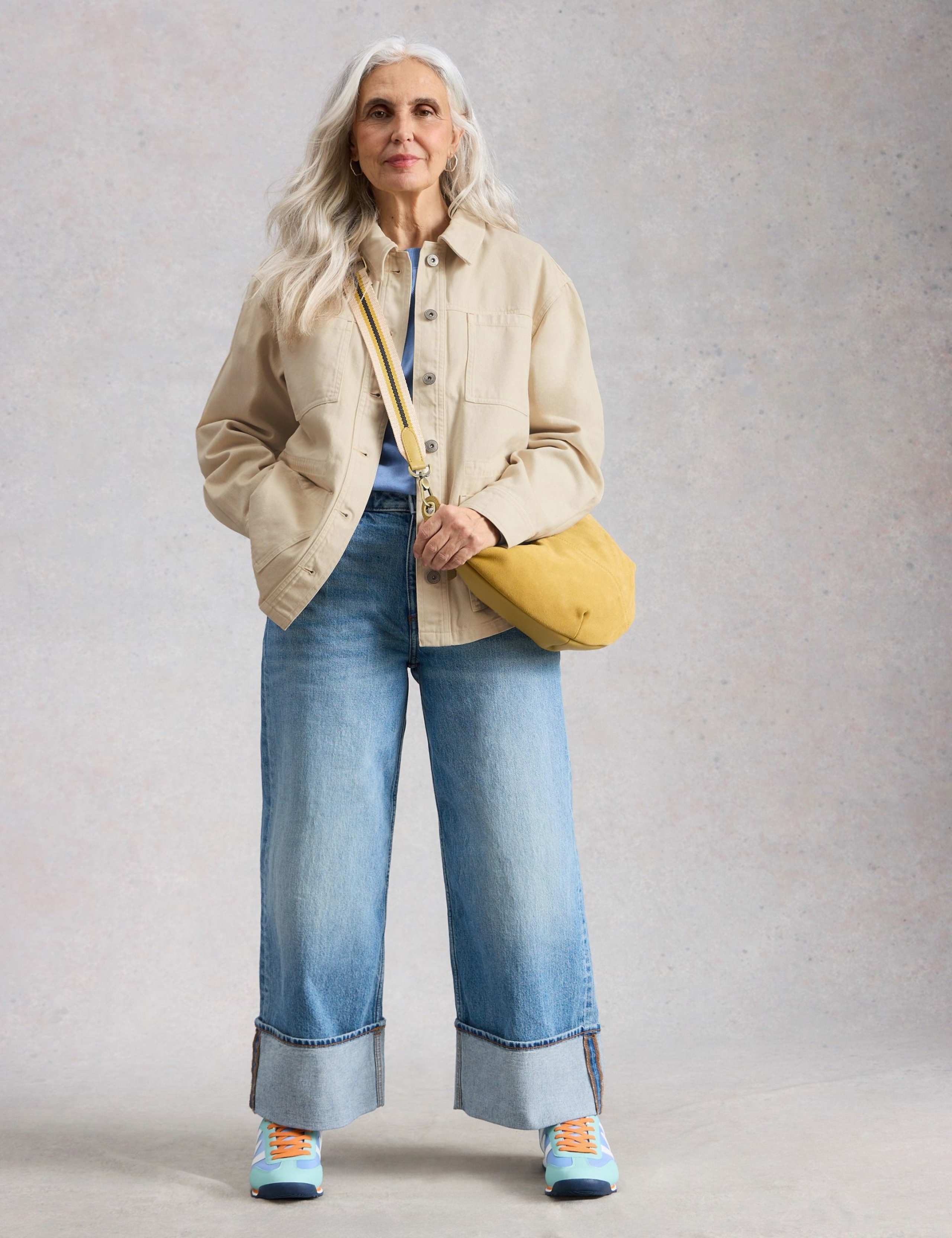 Denim Relaxed Jacket 3 of 6