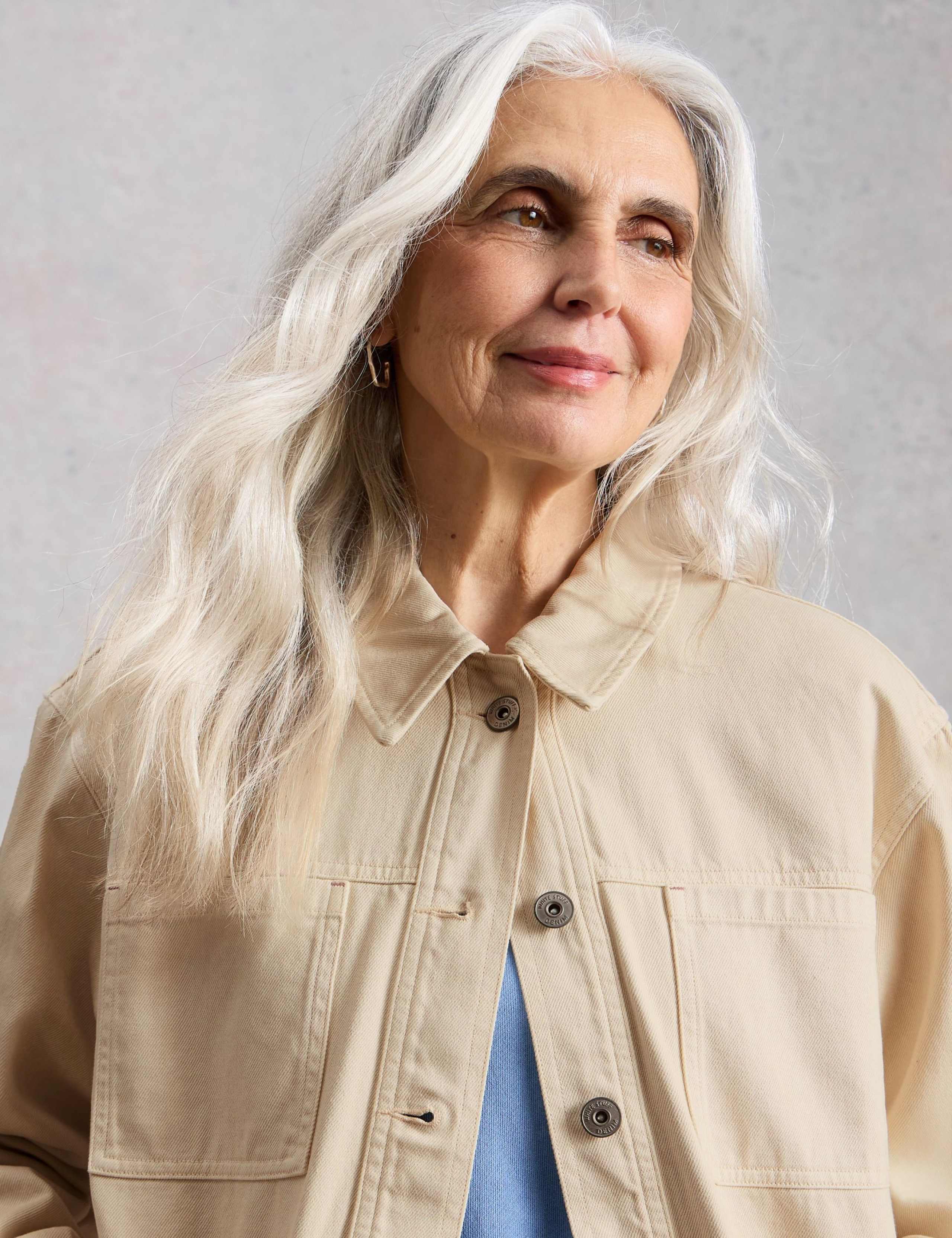 Denim Relaxed Jacket 4 of 6