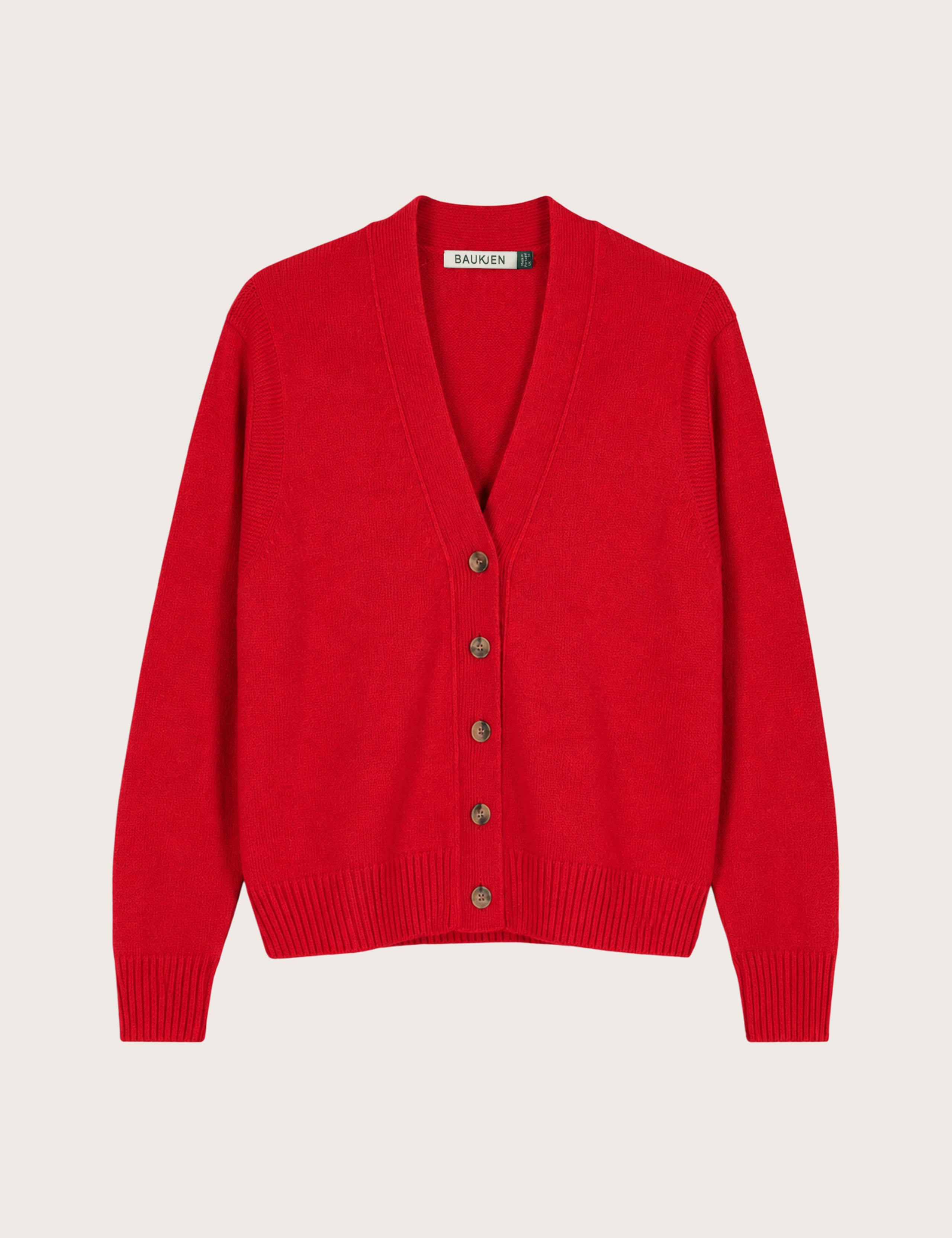 Wool Rich V-Neck Cardigan 2 of 4