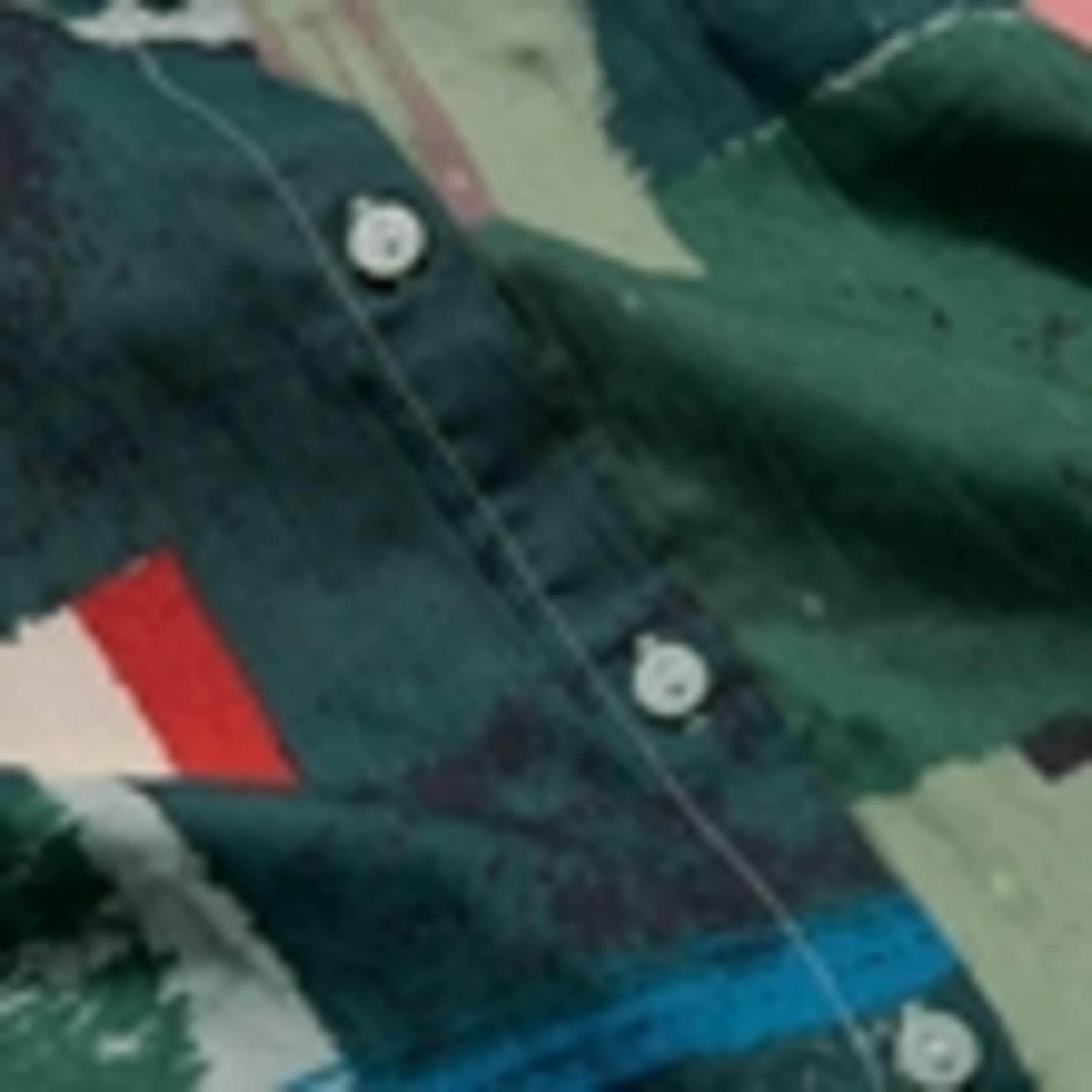 Pure Cotton Geometric Collared Shirt 6 of 6