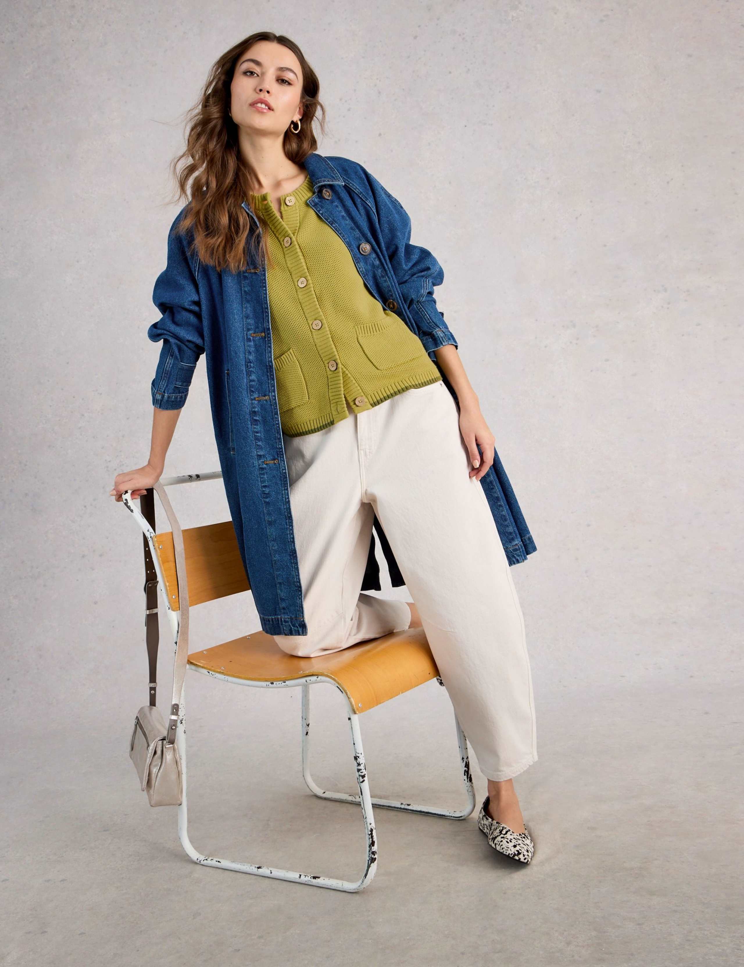 Pure Cotton Textured Short Sleeved Cardigan 5 of 6