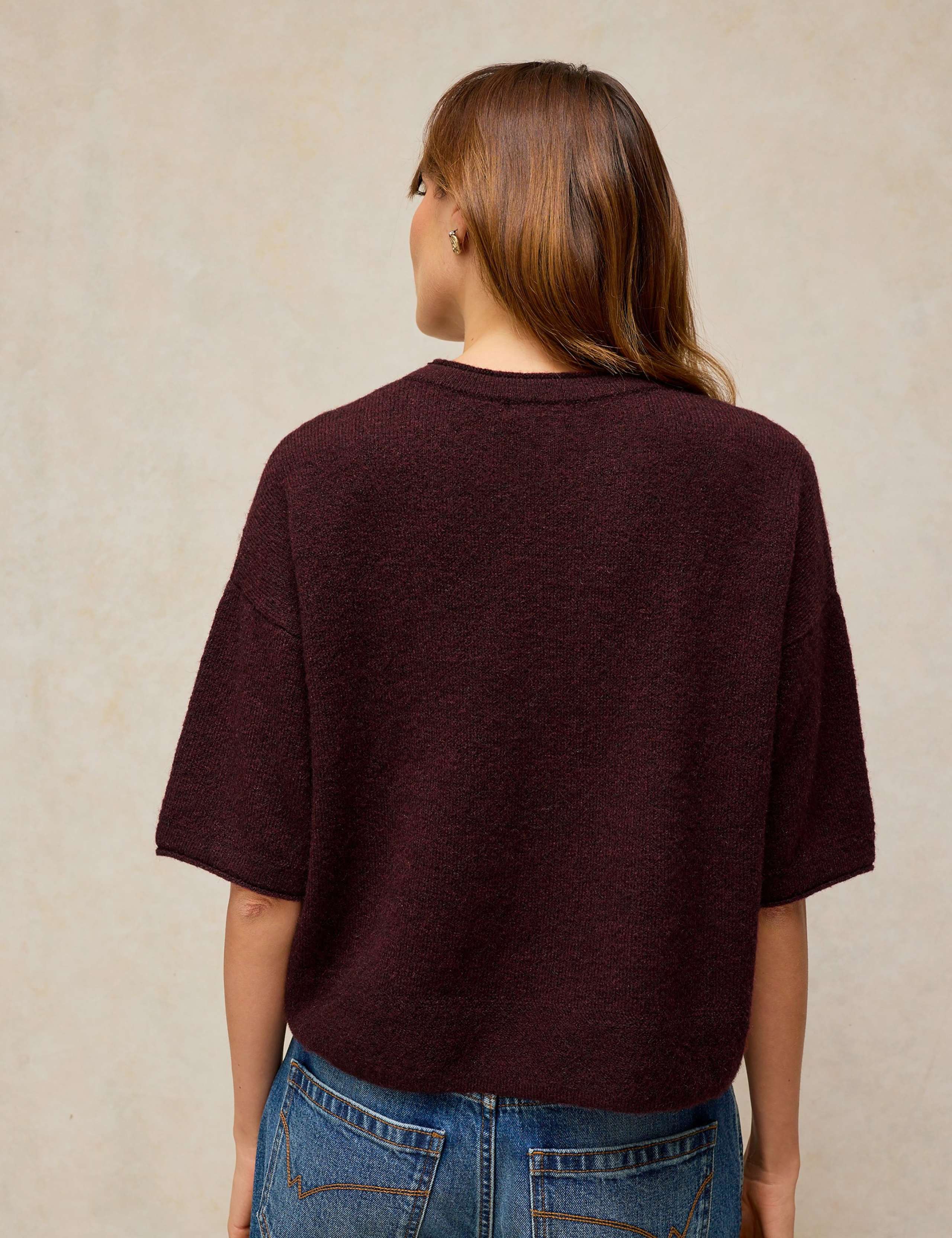Crew Neck Knitted T-Shirt 3 of 5