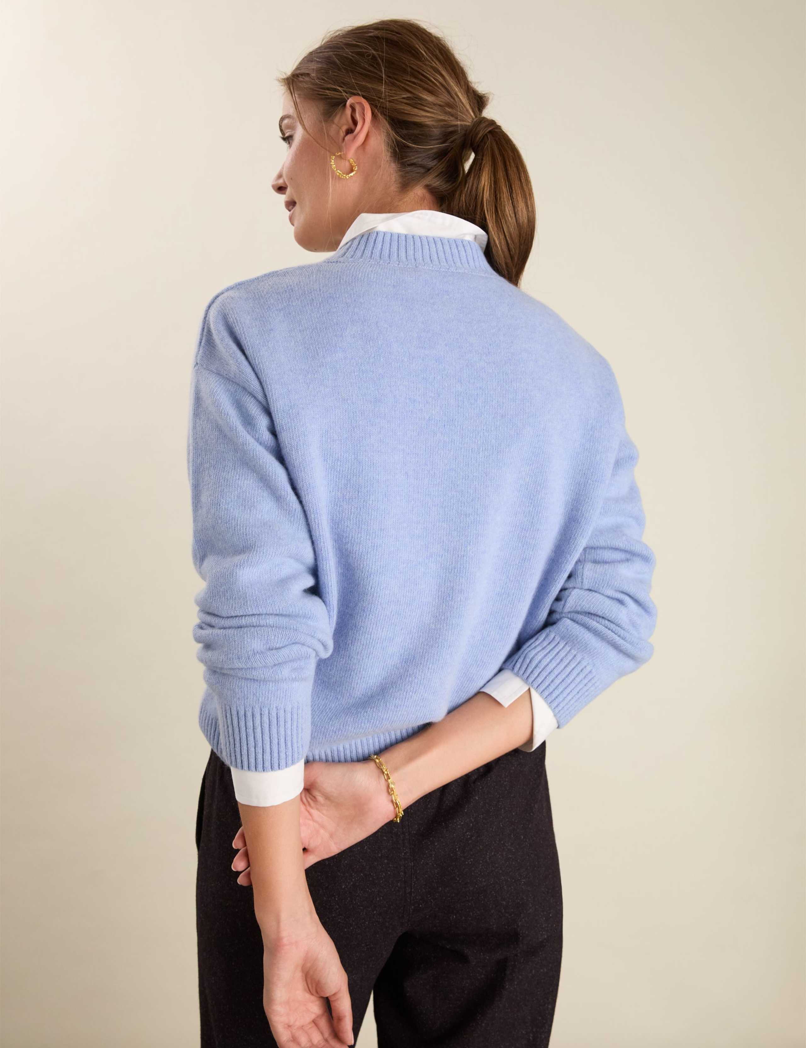 Wool Rich Crew Neck Jumper 3 of 5
