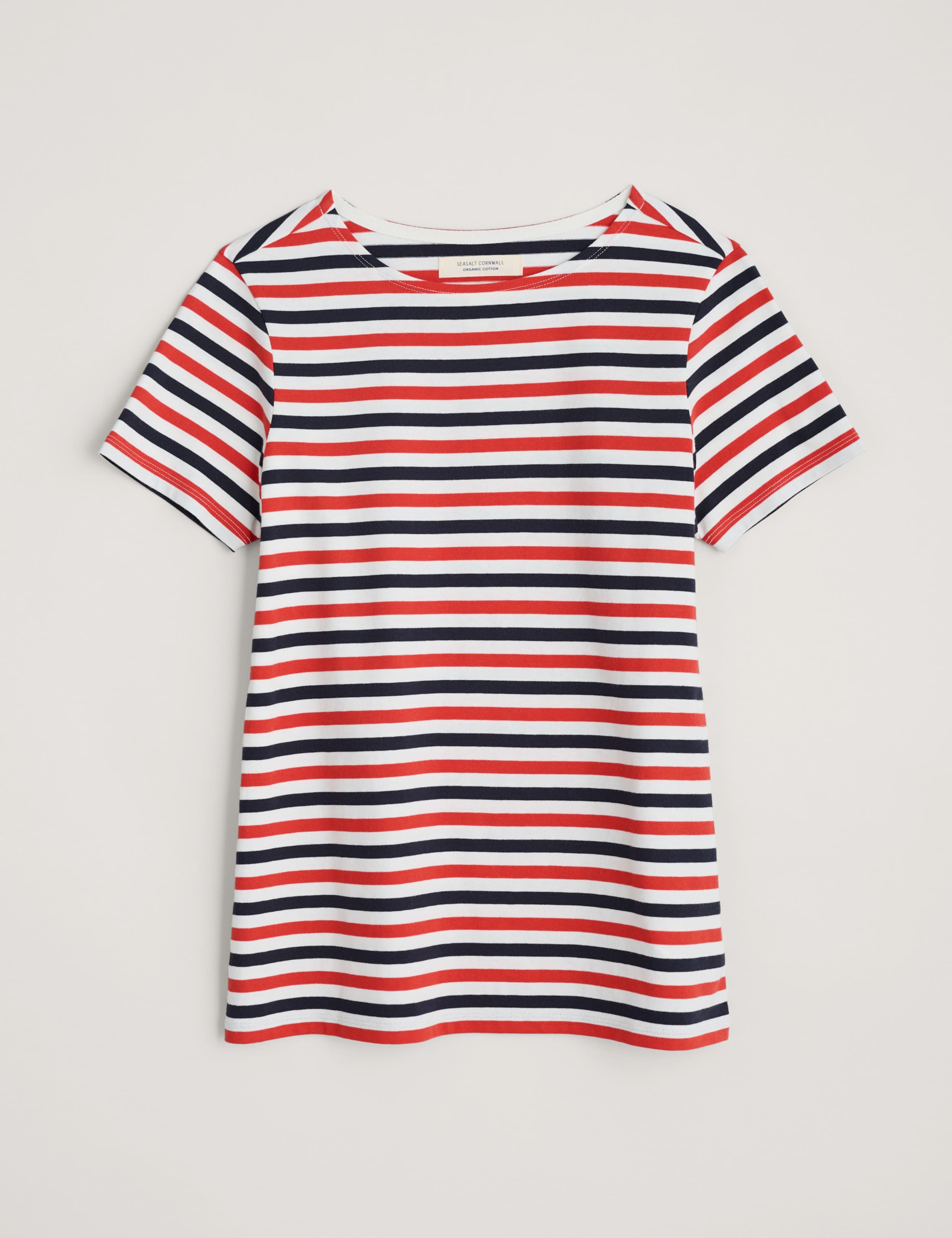 Pure Cotton Striped T-Shirt 2 of 5
