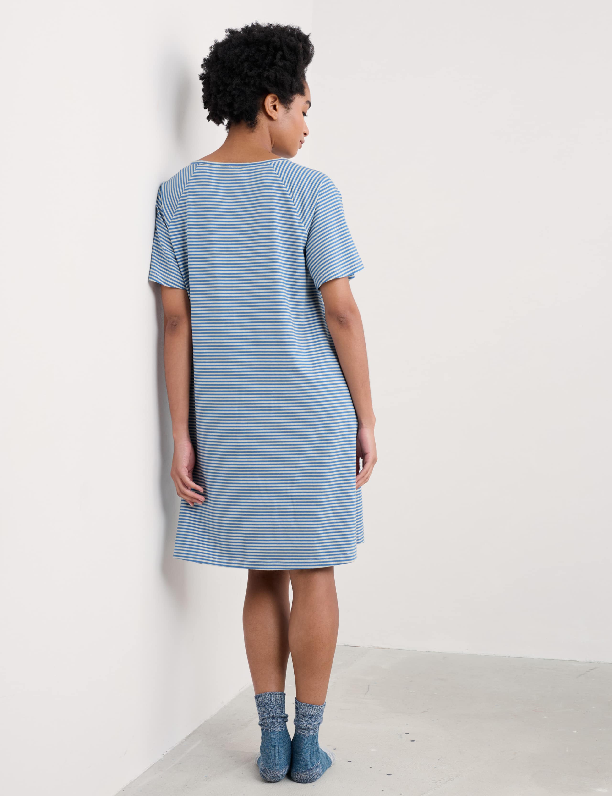 Cotton Rich Striped Nightdress 4 of 4
