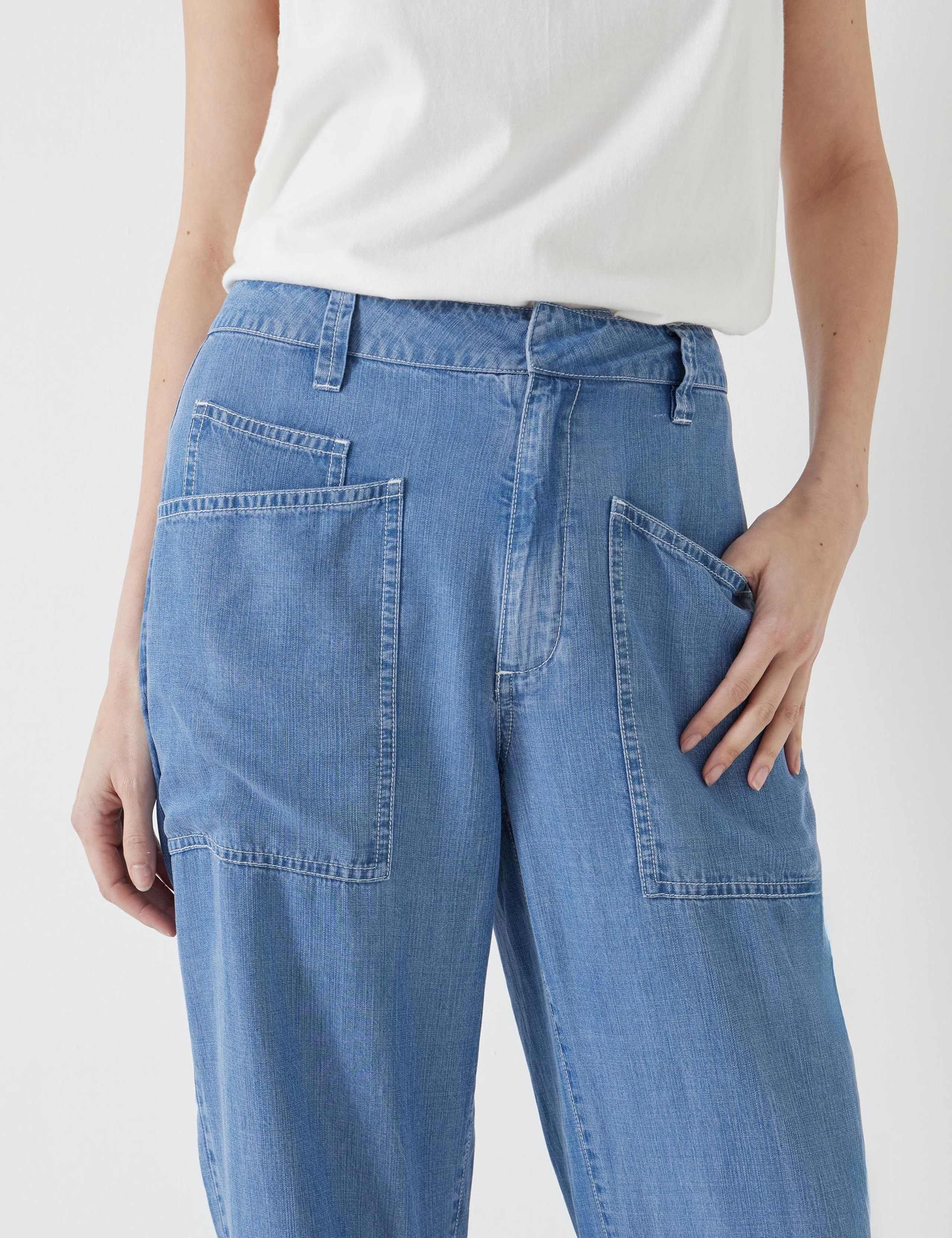 Pure Lyocell Straight Leg Jeans 5 of 5