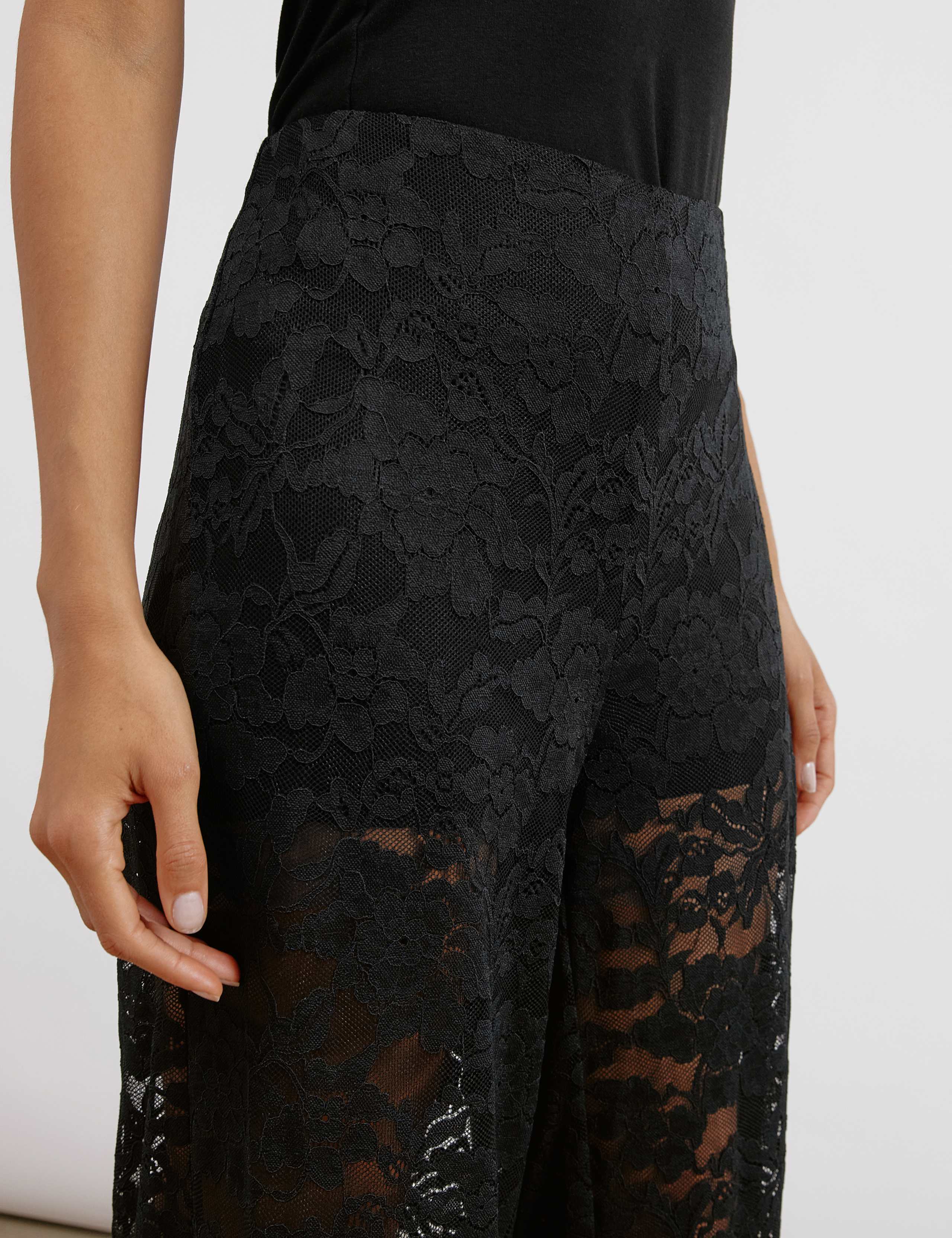 Lace Wide Leg Trousers 5 of 7