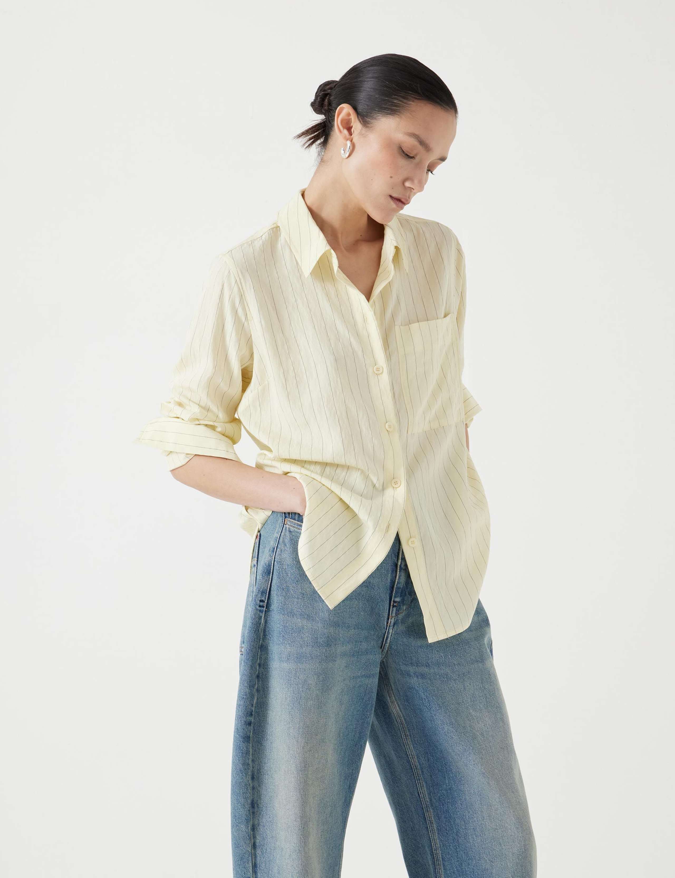 Striped Relaxed Shirt 1 of 6