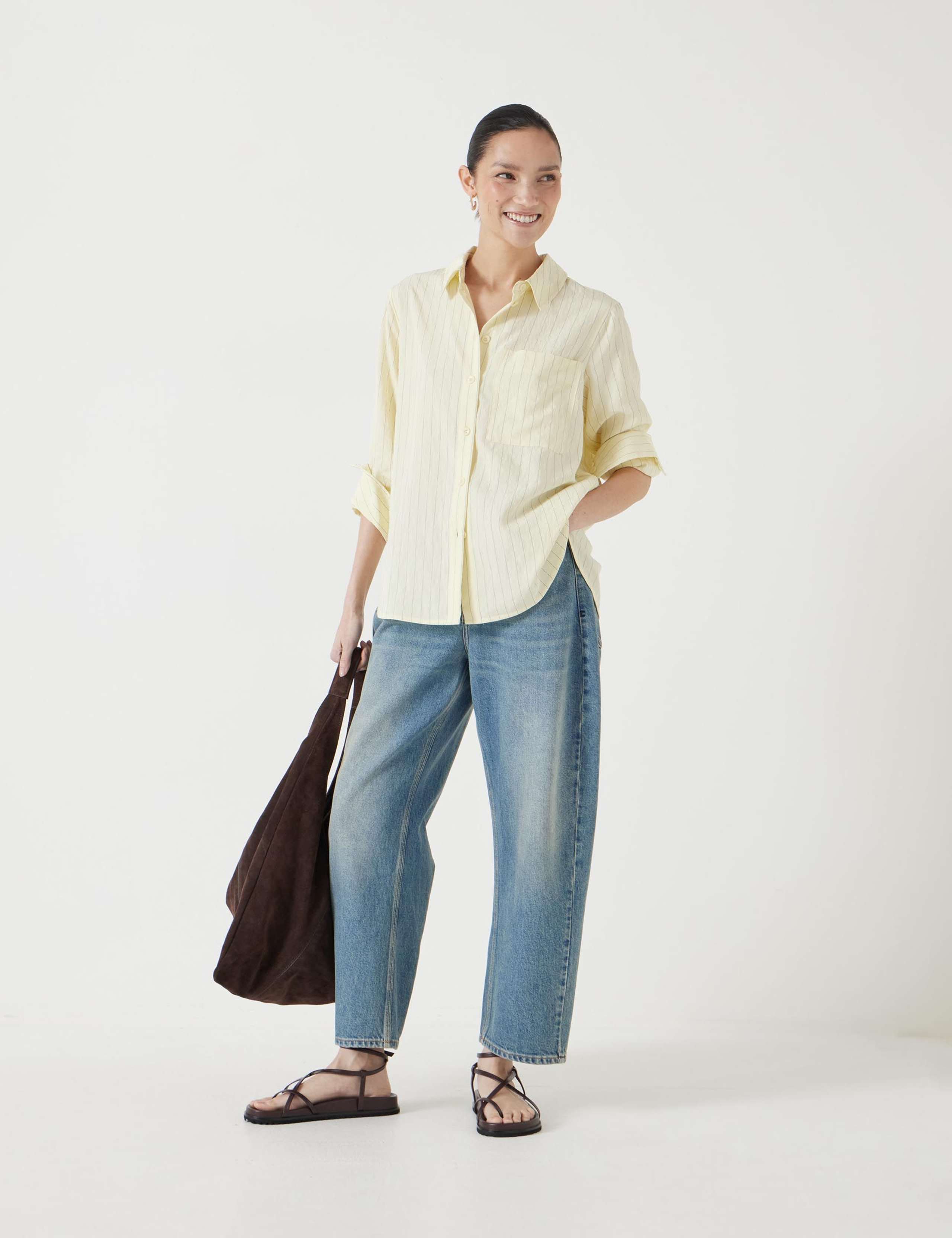 Striped Relaxed Shirt 3 of 6
