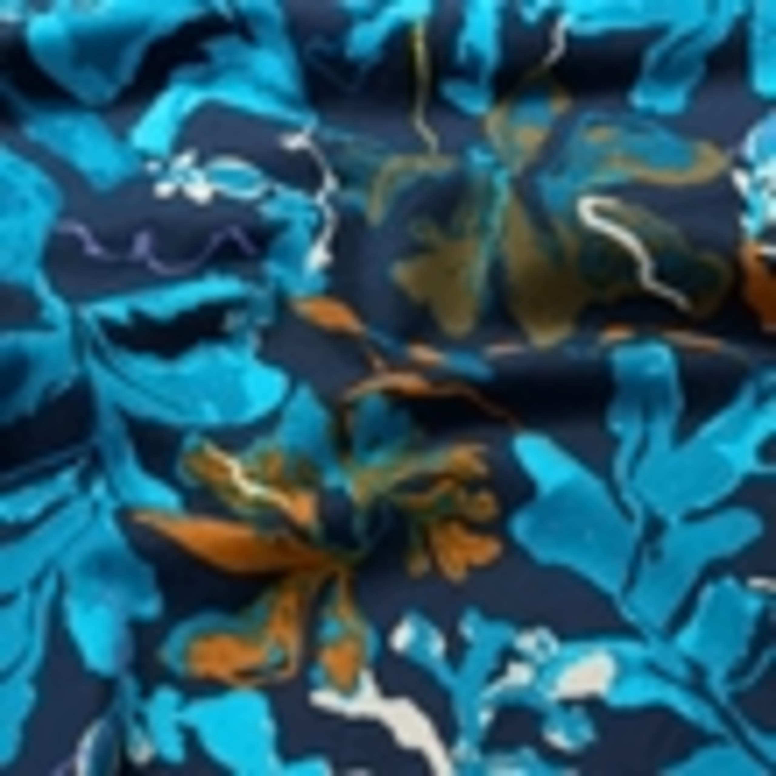 Cotton Rich Floral Funnel Neck Top 5 of 5