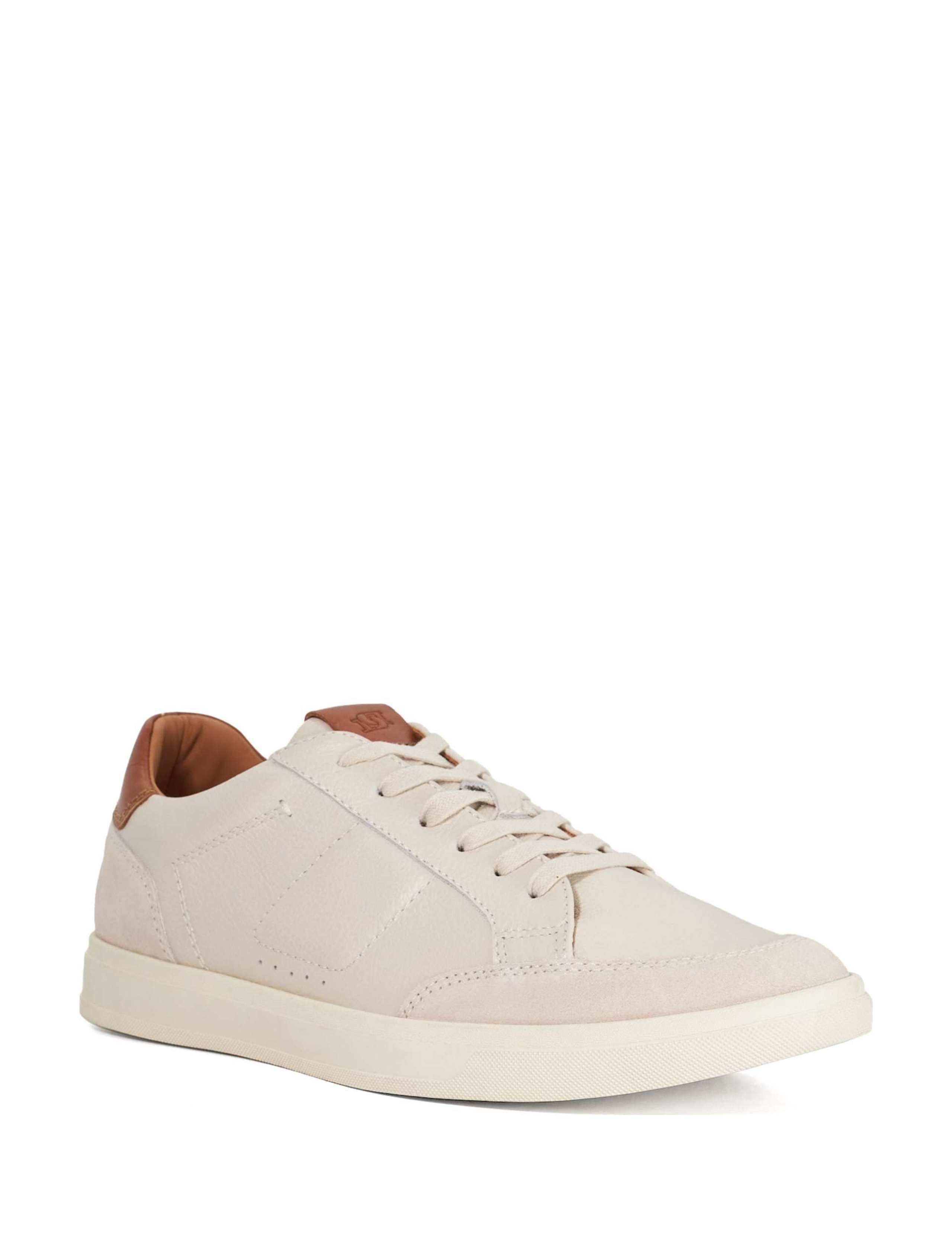 Leather Lace-up Cupsole Trainers 3 of 5
