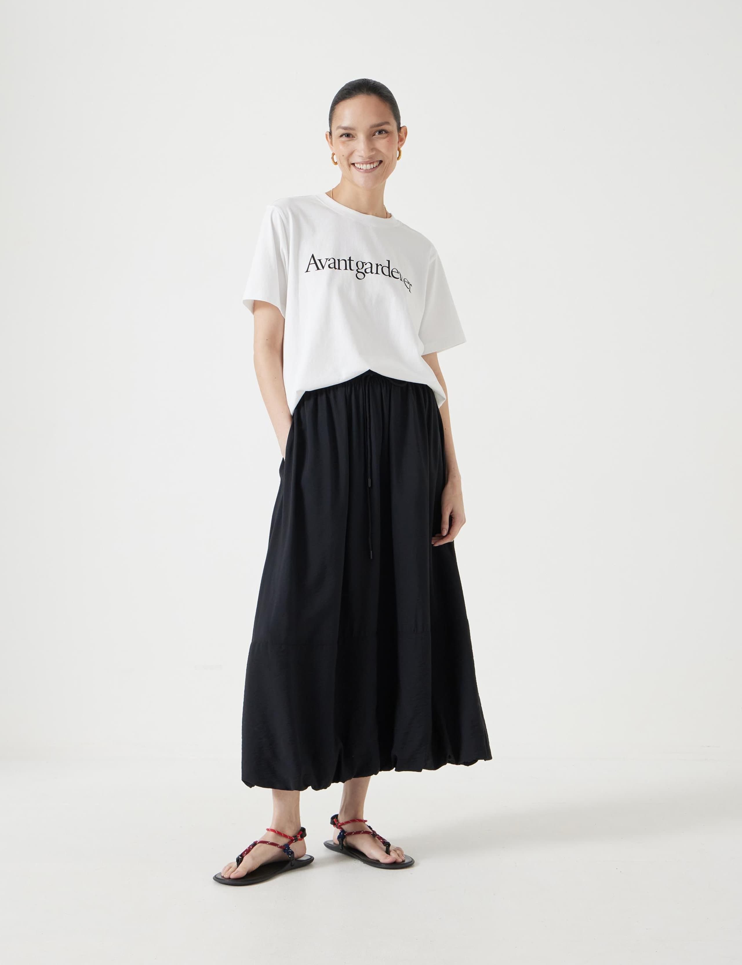 Pure Cotton Avant Gardener Slogan T-Shirt 3 of 5