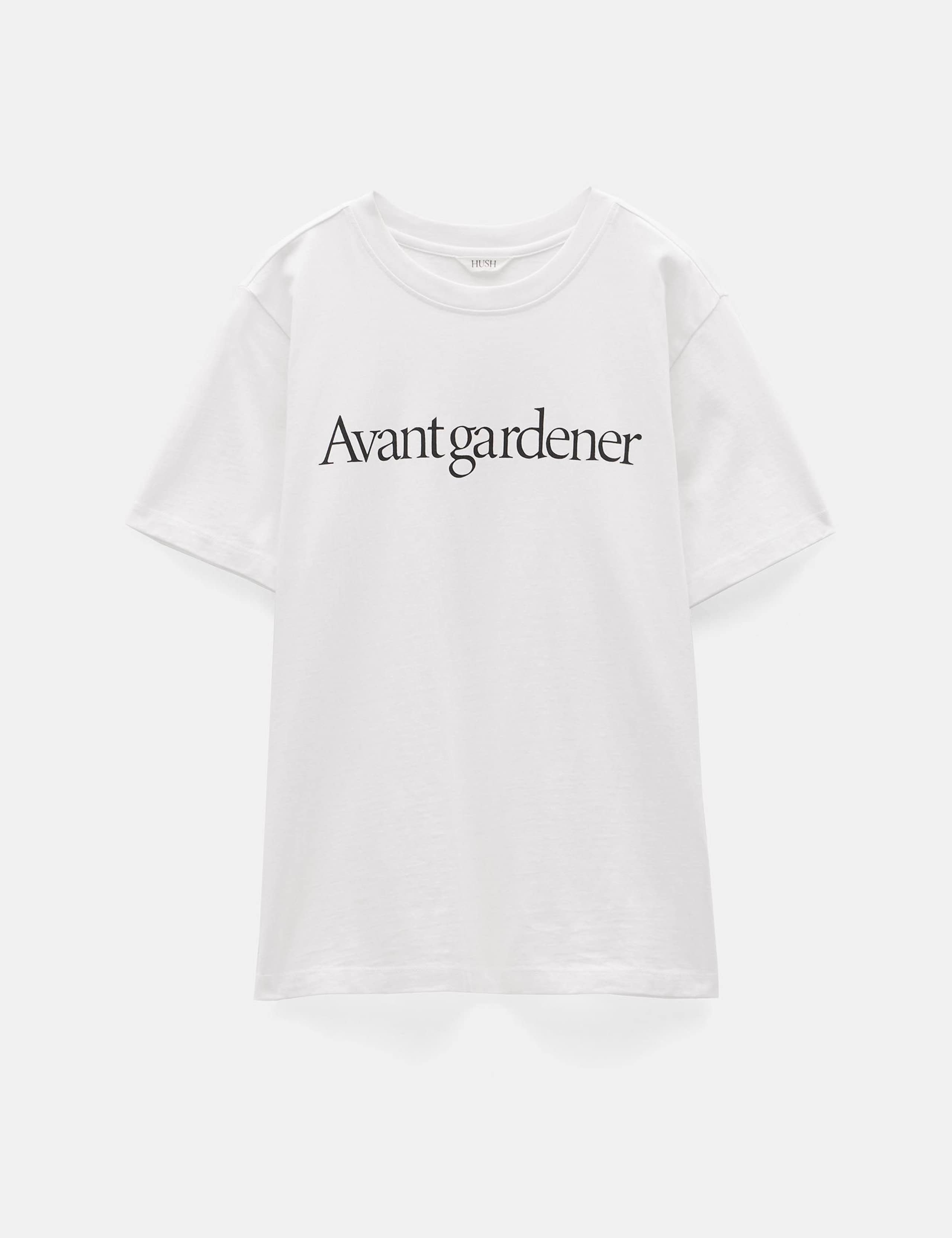 Pure Cotton Avant Gardener Slogan T-Shirt 2 of 5