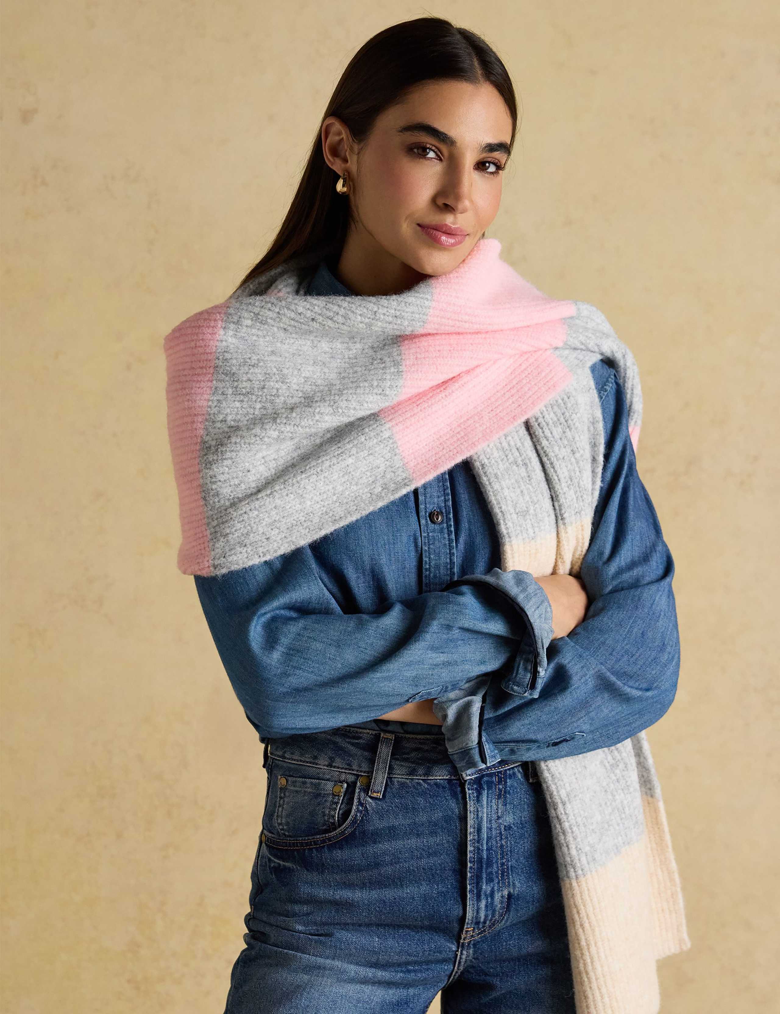 Colour Block Scarf 2 of 7