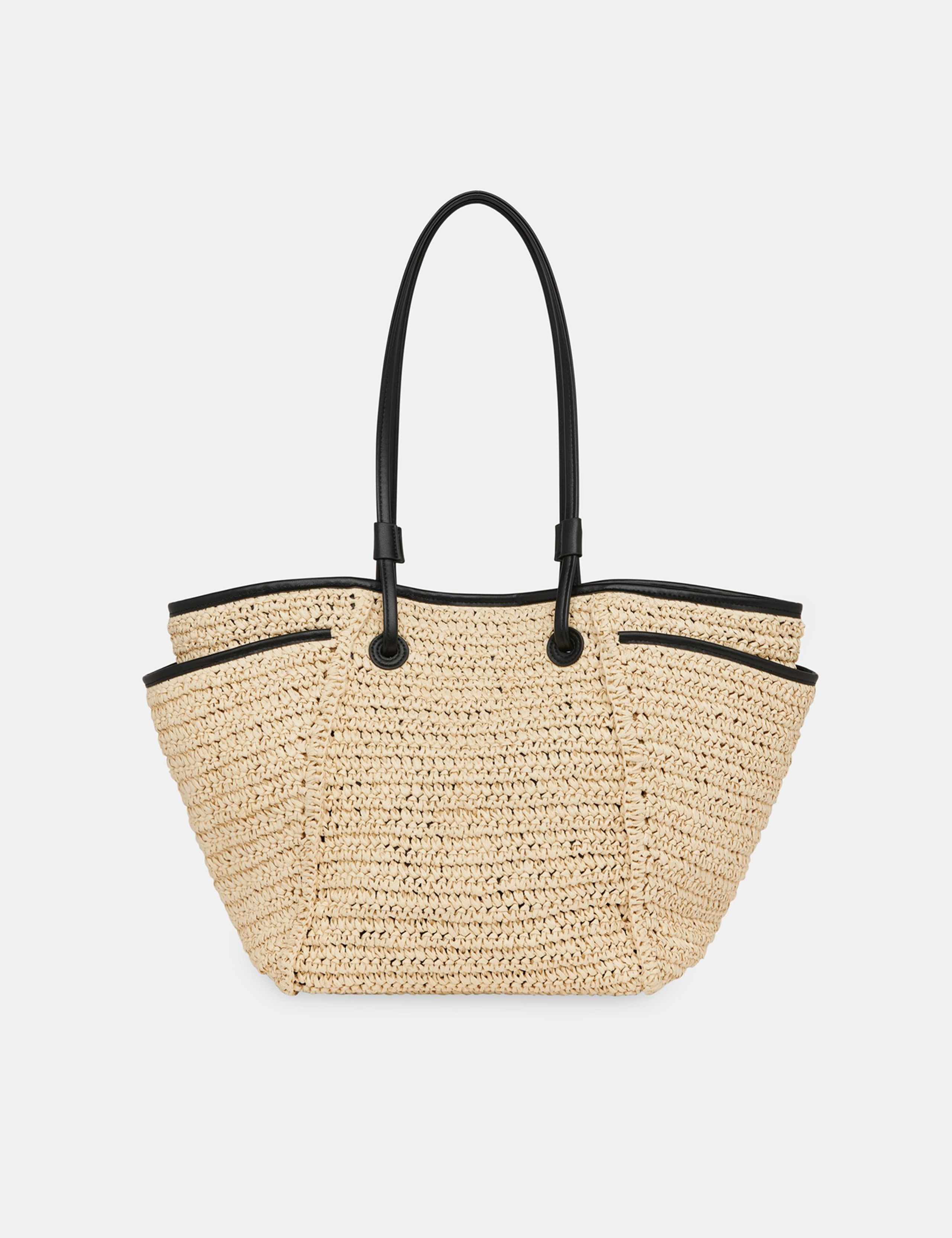 Zoelle Straw Tote Bag 1 of 3