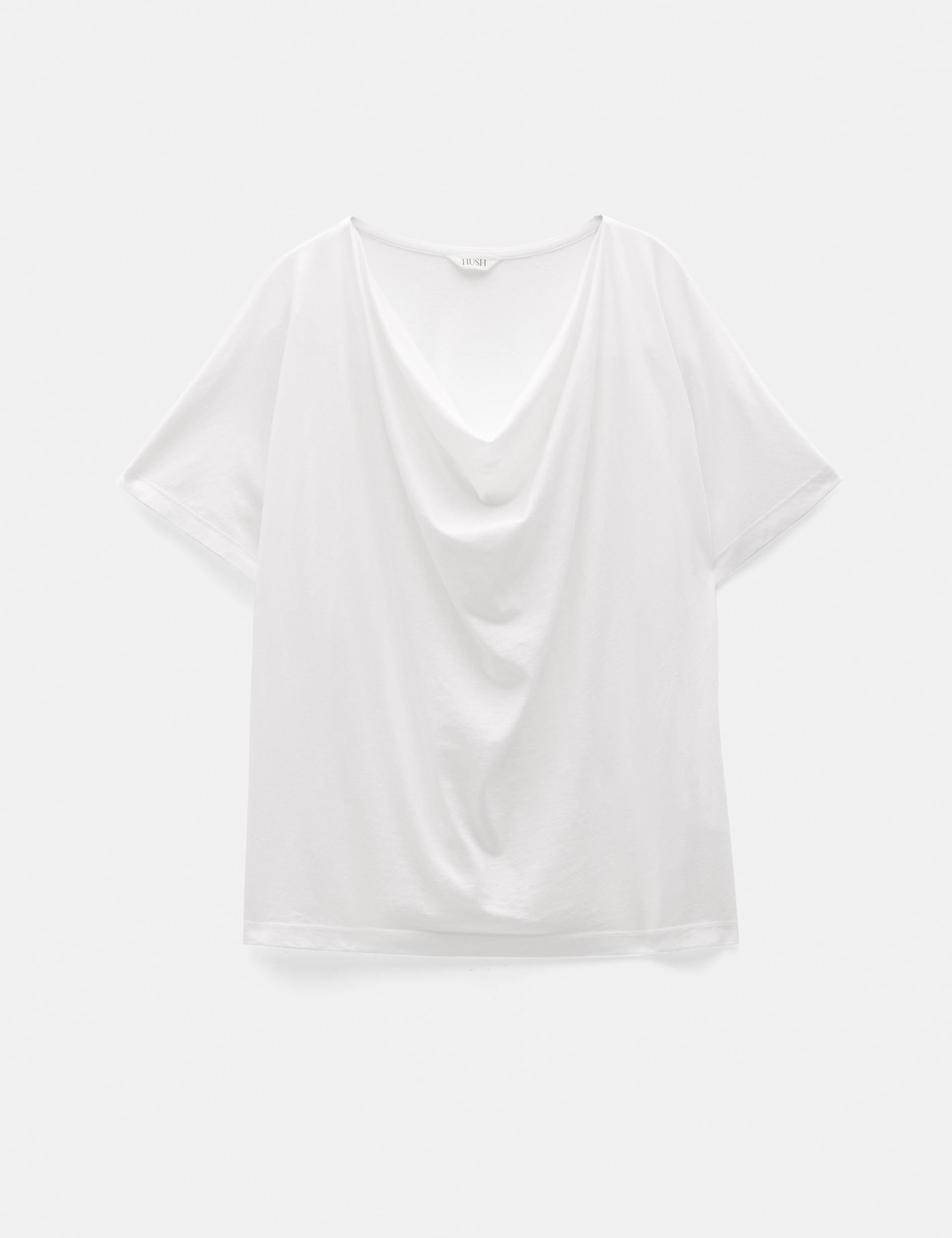 Cotton Rich Cowl Neck T-Shirt 2 of 5
