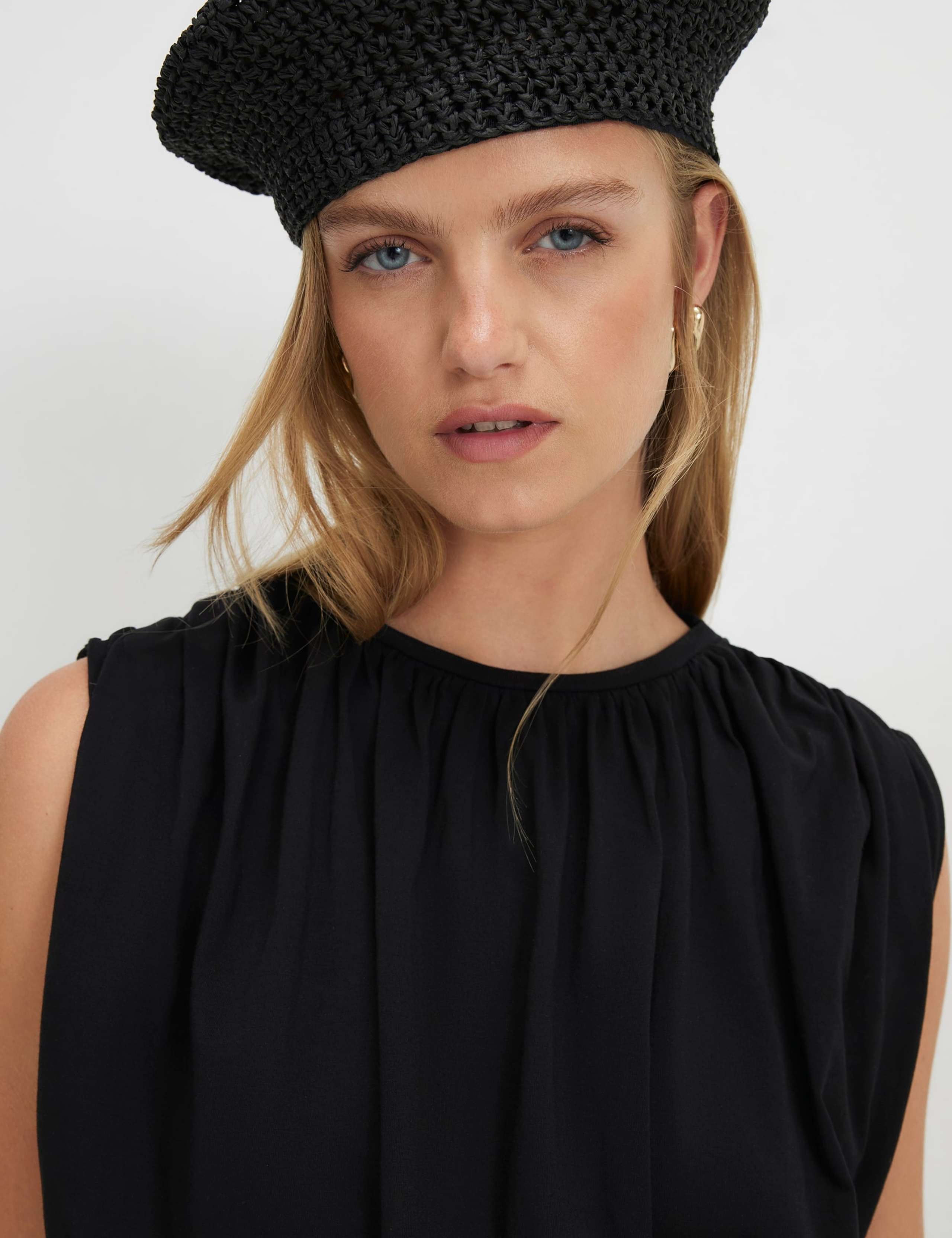 Pure Cotton Bubble Hem T-Shirt 2 of 4