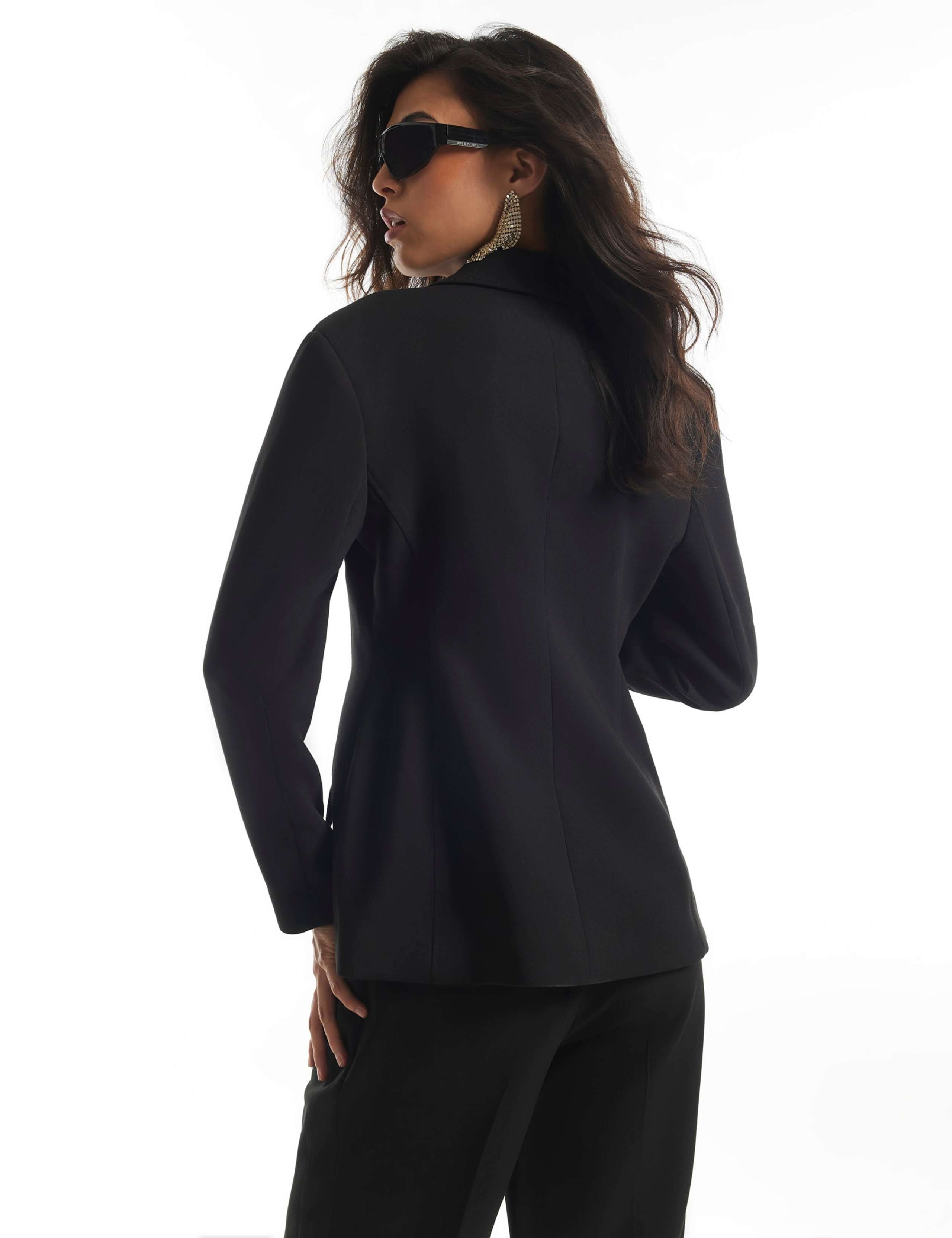 Slim Fit Tuxedo Detail Blazer 3 of 6