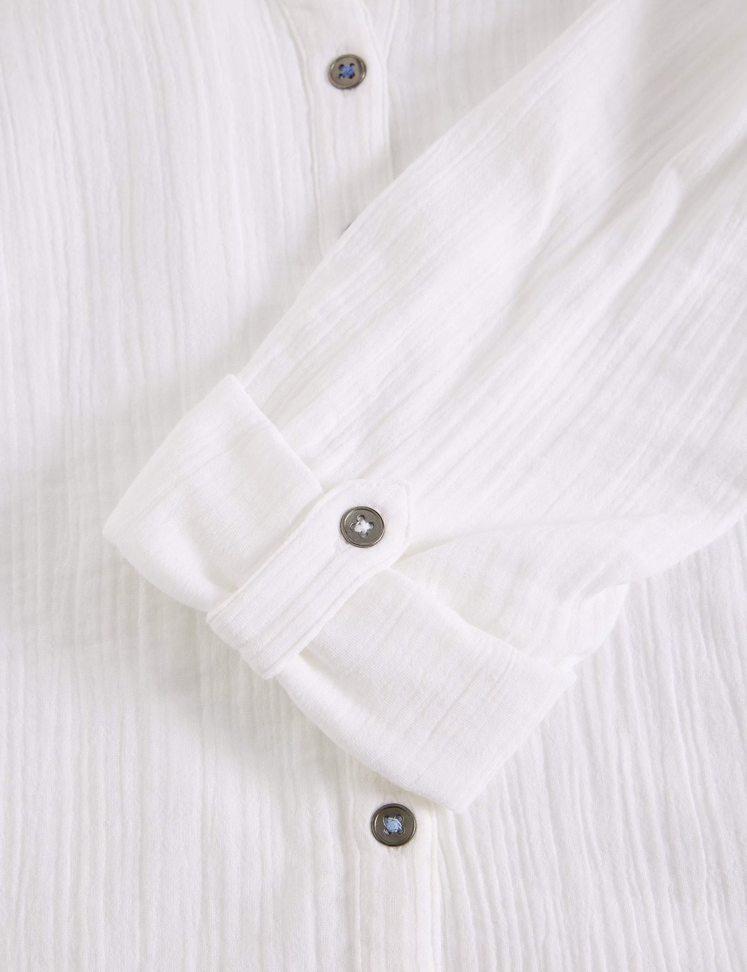 Pure Cotton Double Cloth Shirt 5 of 6