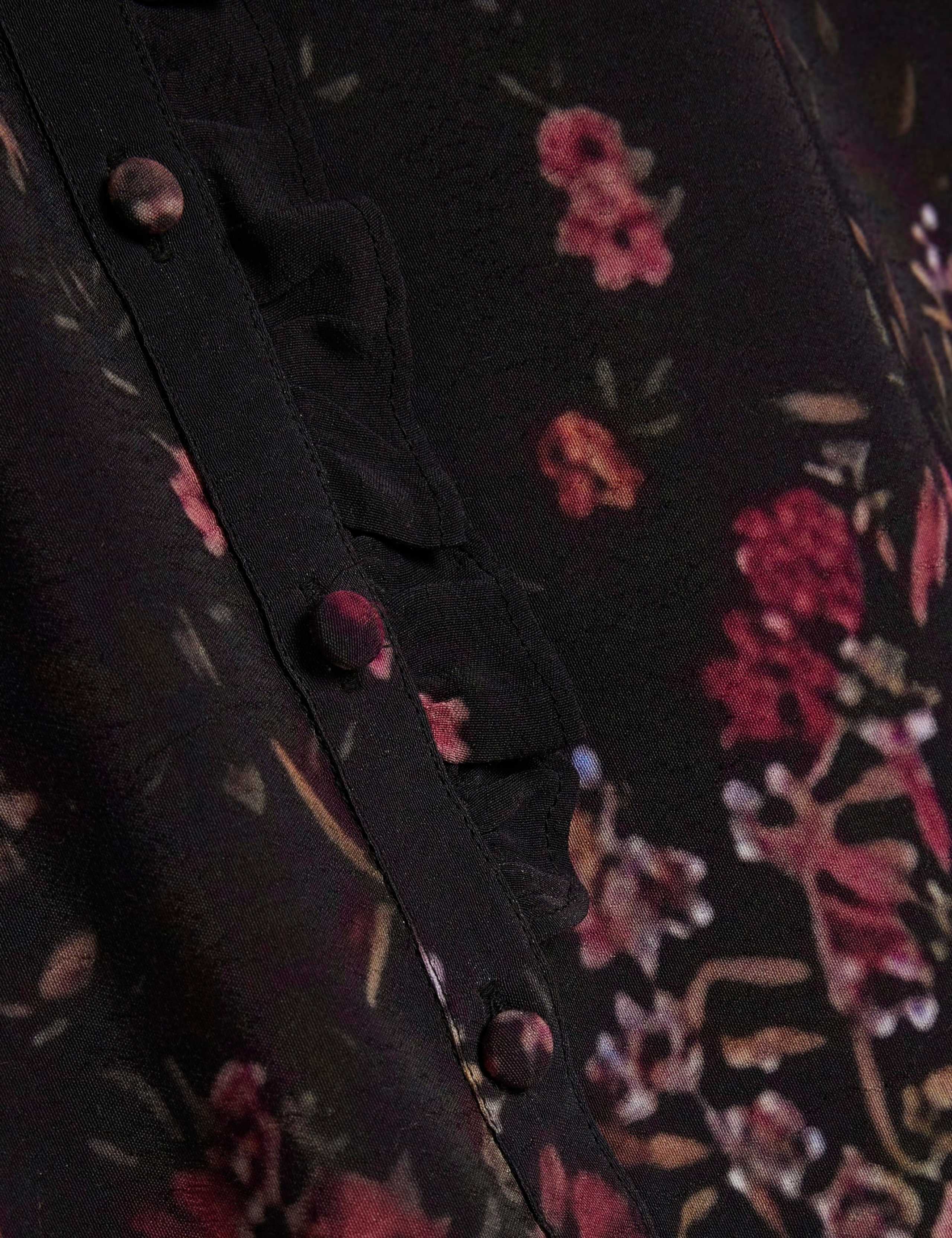 Floral Frill High Neck Blouse 4 of 6