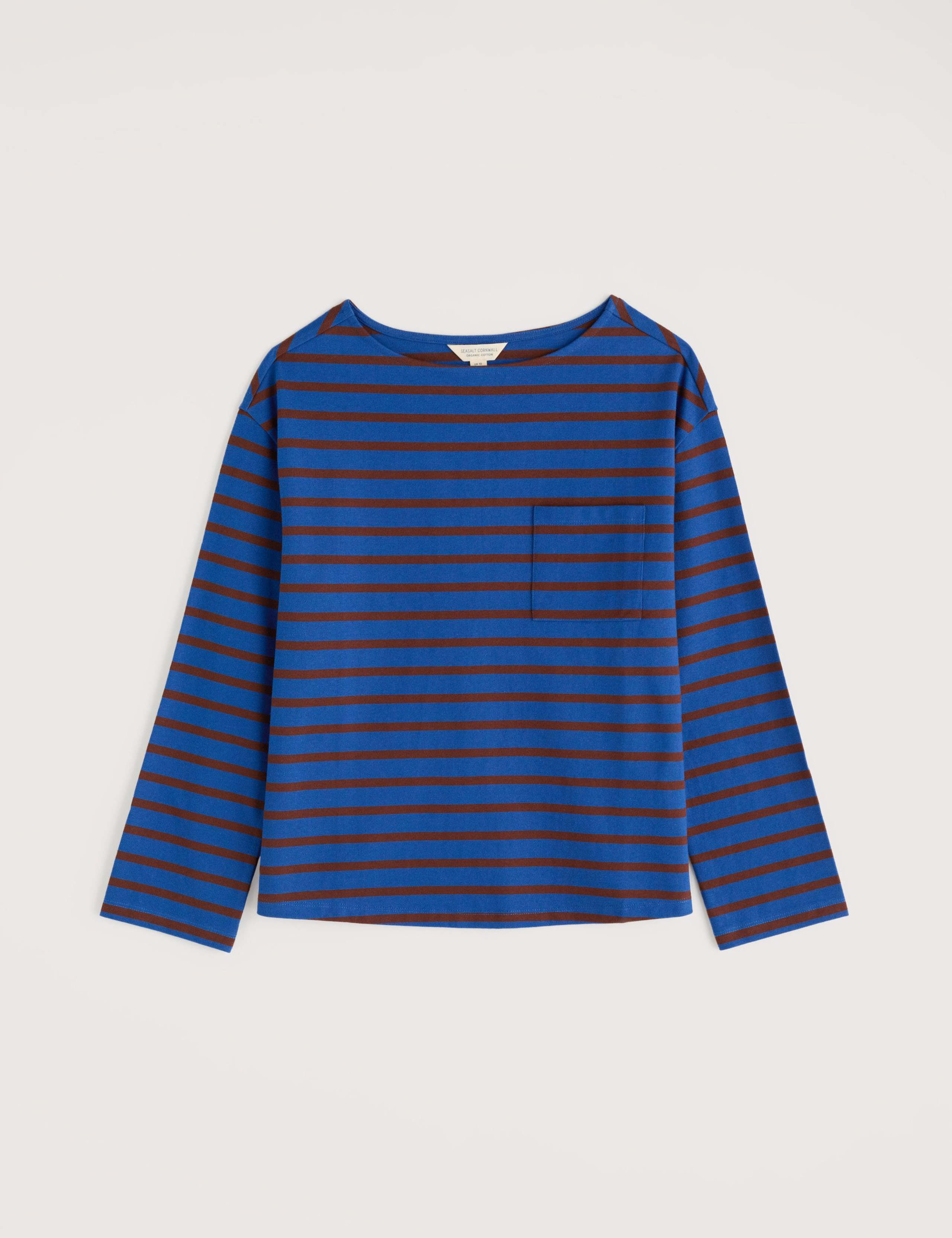 Pure Cotton Floral Funnel Neck Top 2 of 5