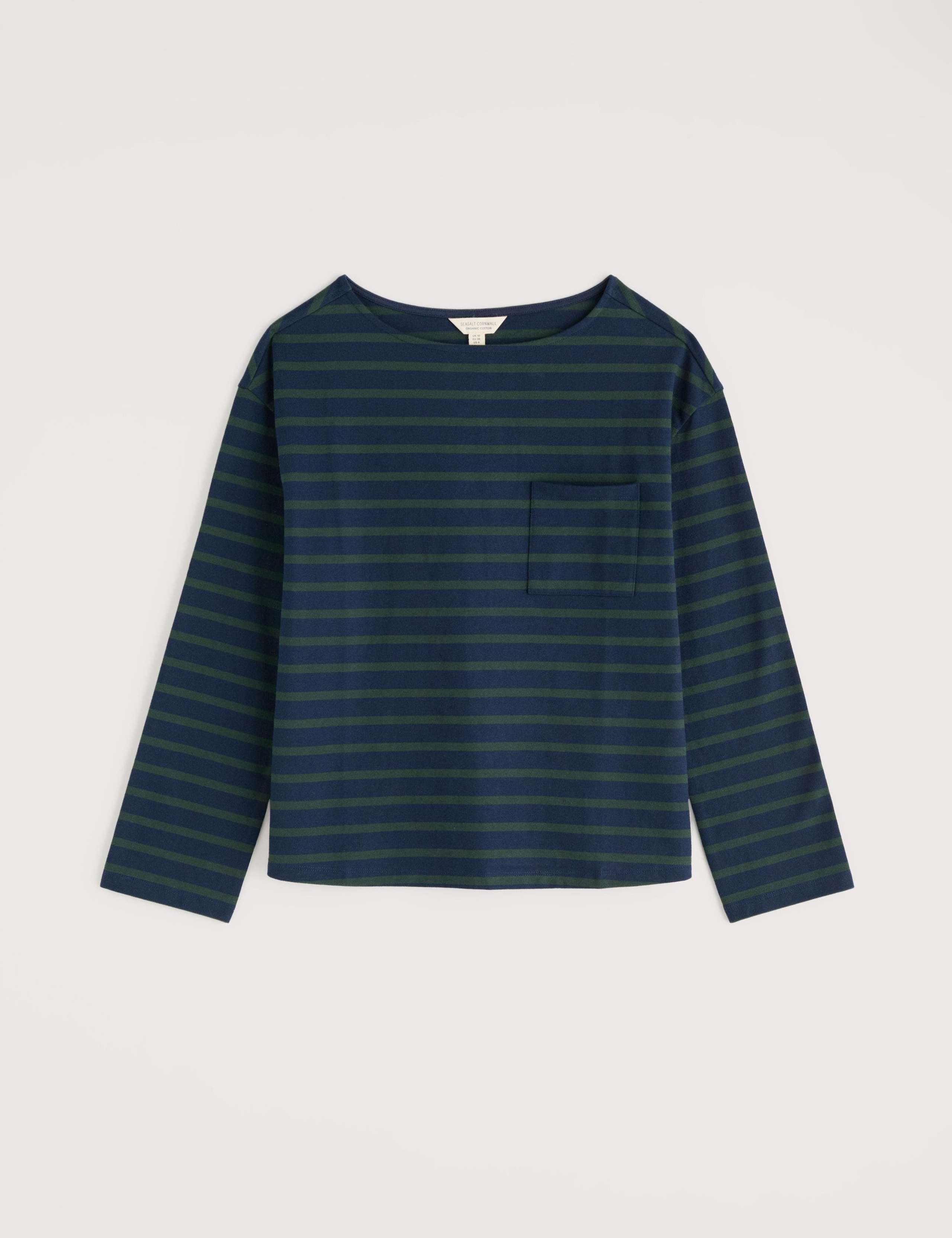 Pure Cotton Floral Funnel Neck Top 2 of 5