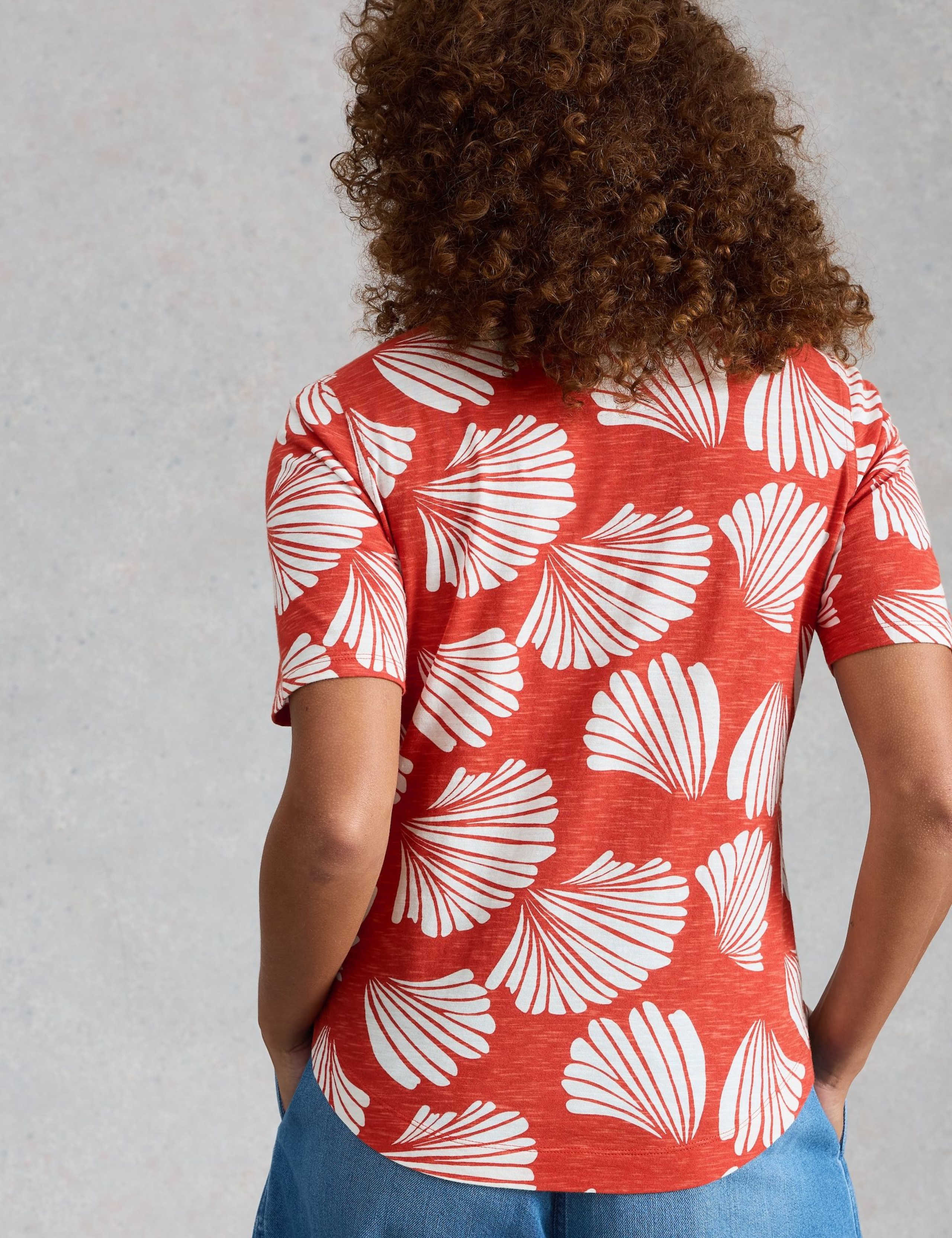 Jersey Floral Collared Shirt 3 of 6