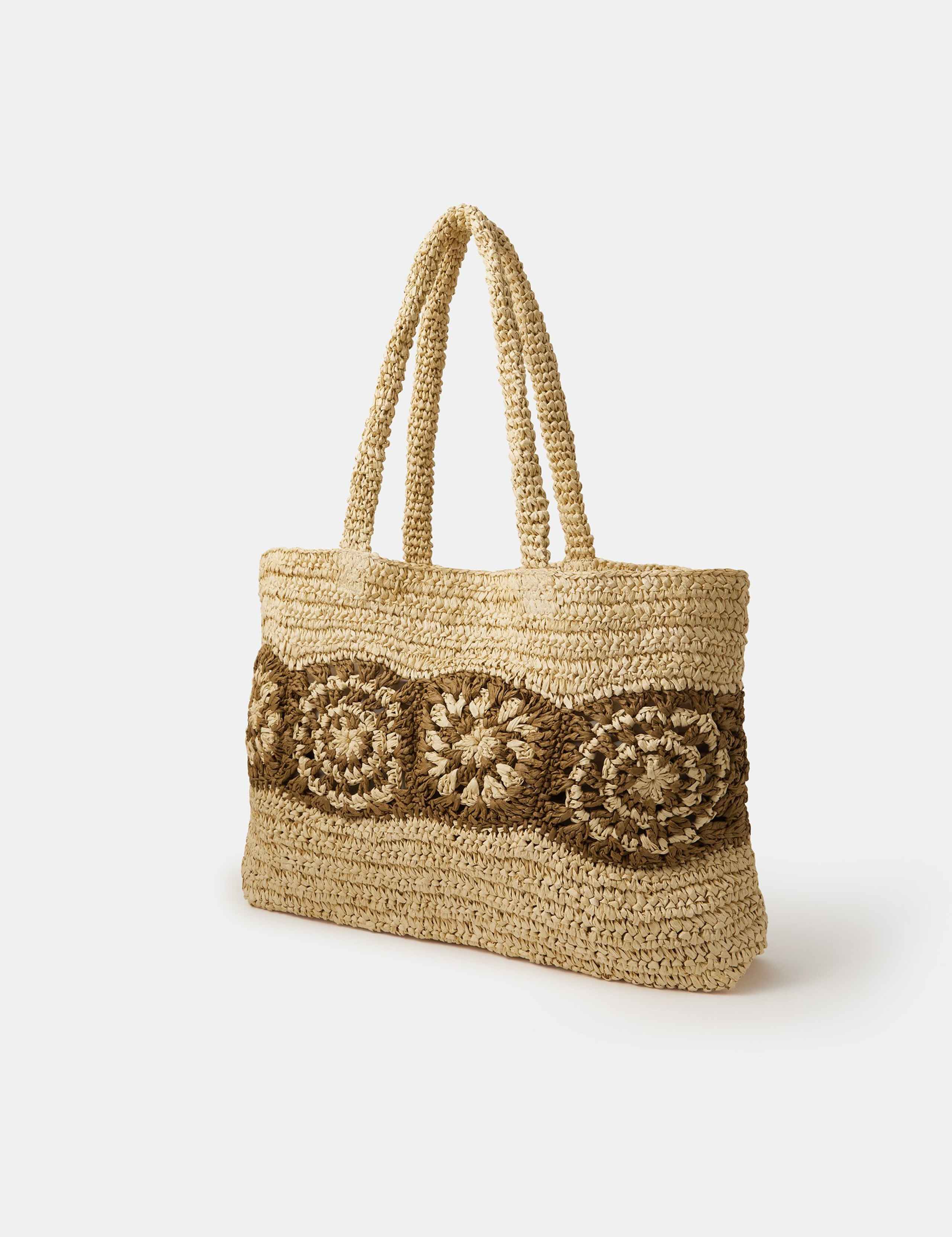 Straw Crochet Bag 2 of 4