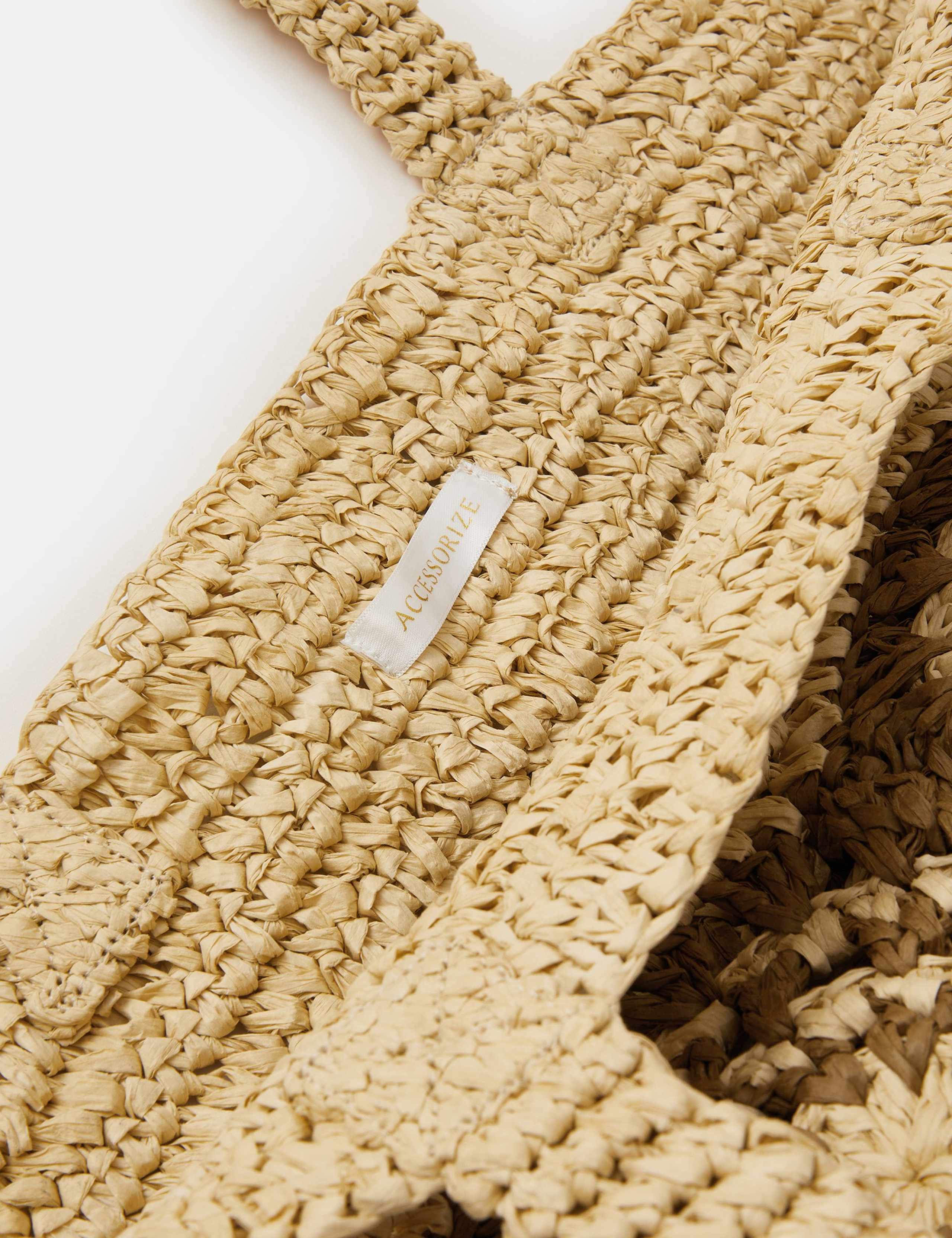 Straw Crochet Bag 3 of 4