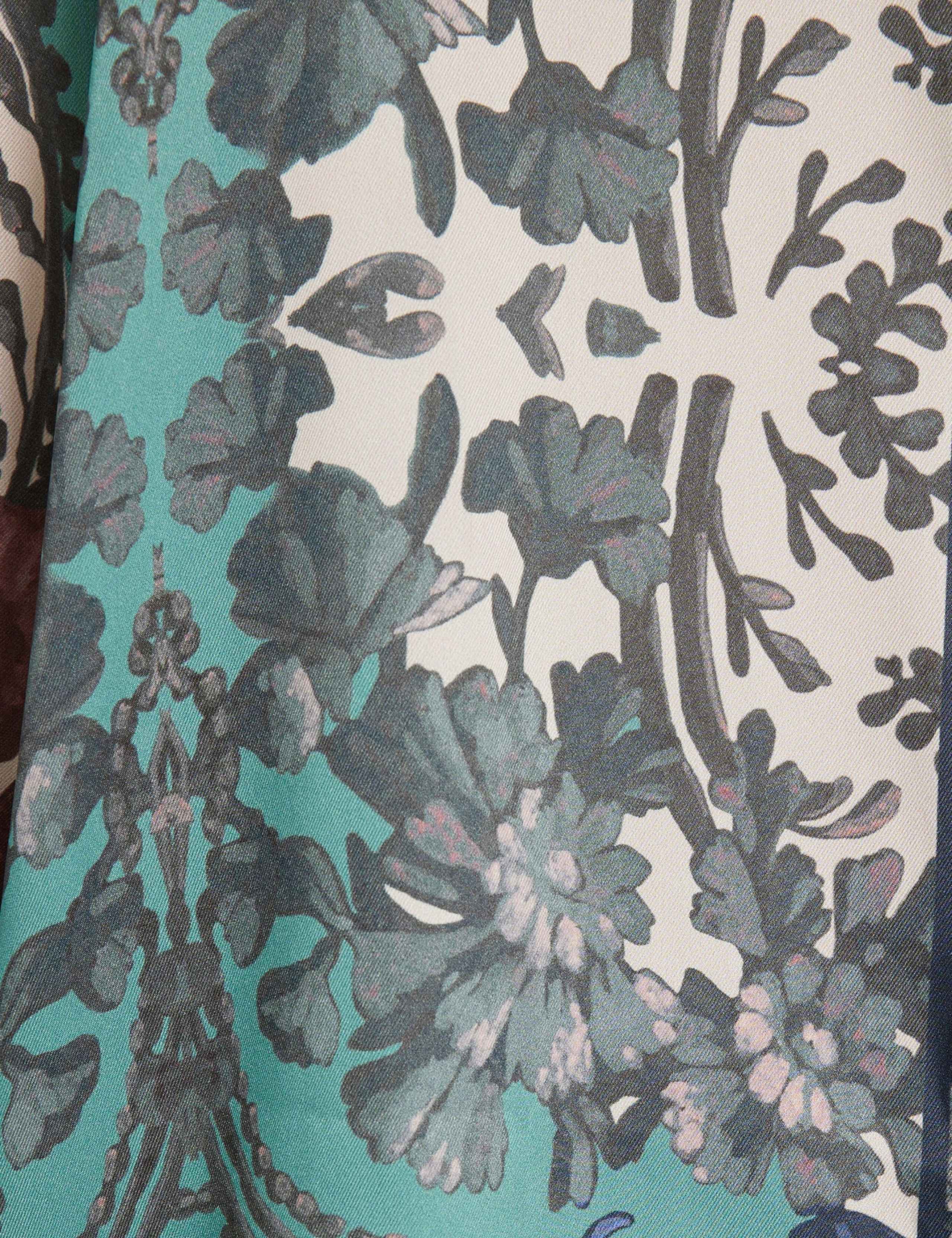 Printed Collared Oversized Shirt 5 of 6