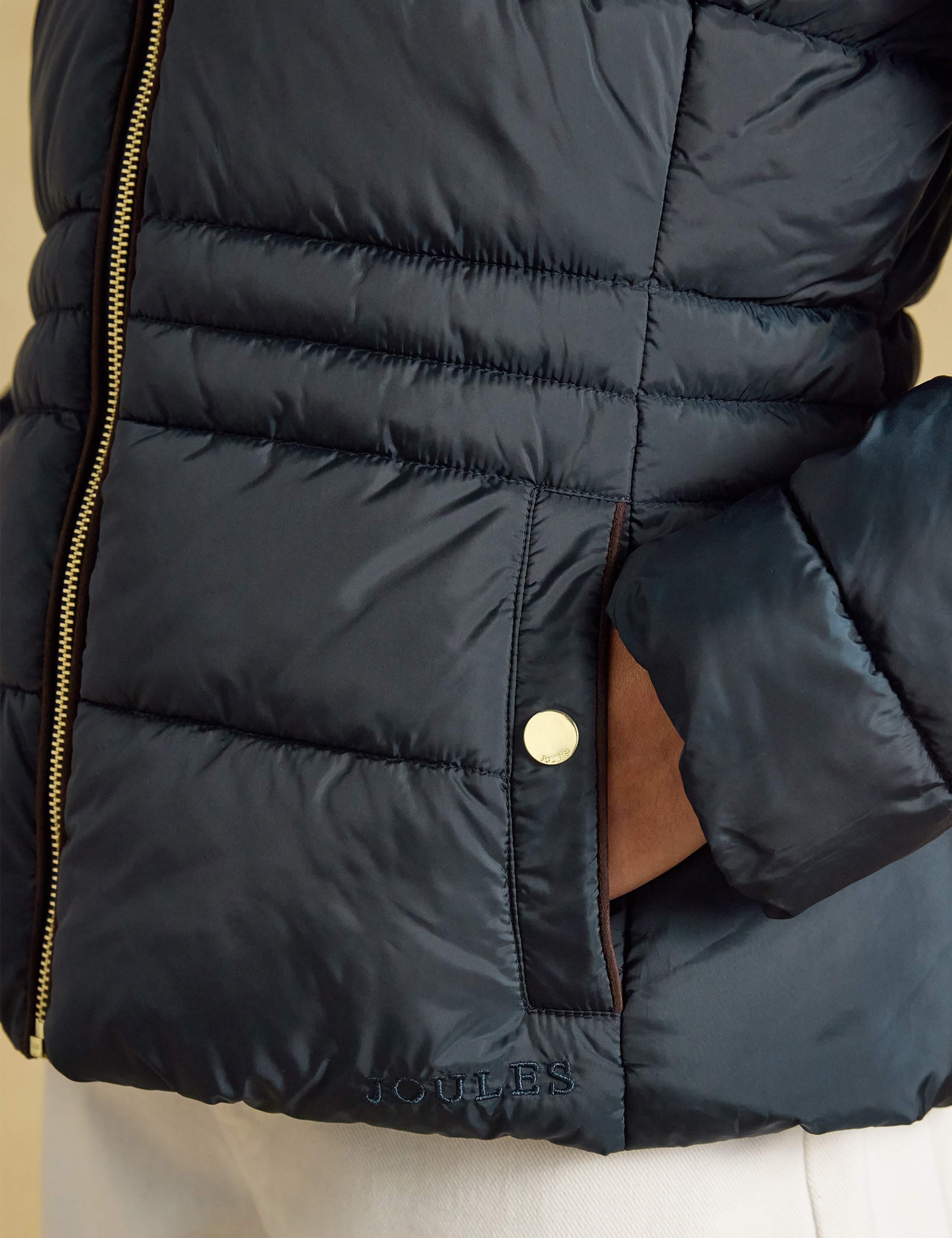 Showerproof Padded Funnel Neck Coat 4 of 9