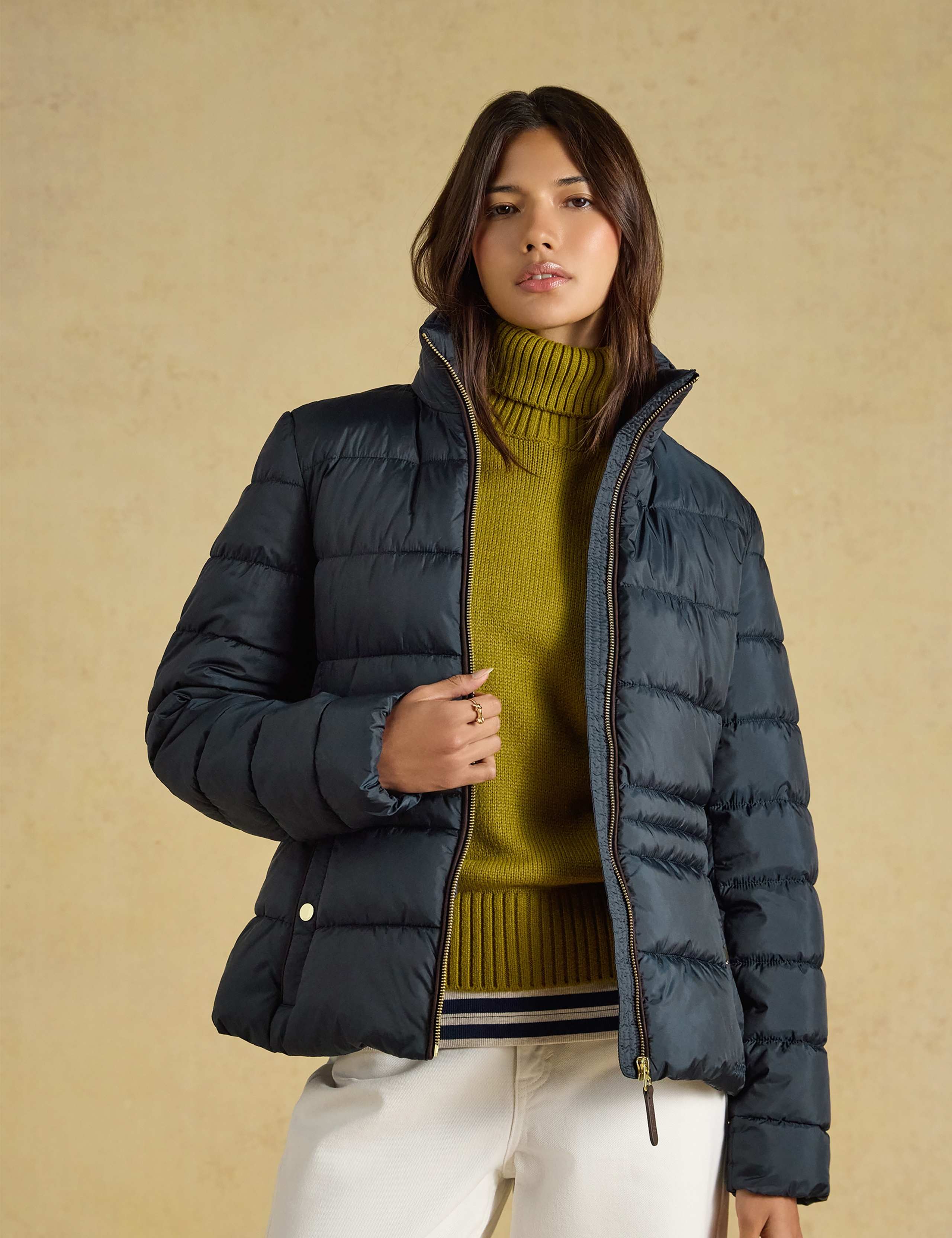 Showerproof Padded Funnel Neck Coat 7 of 9