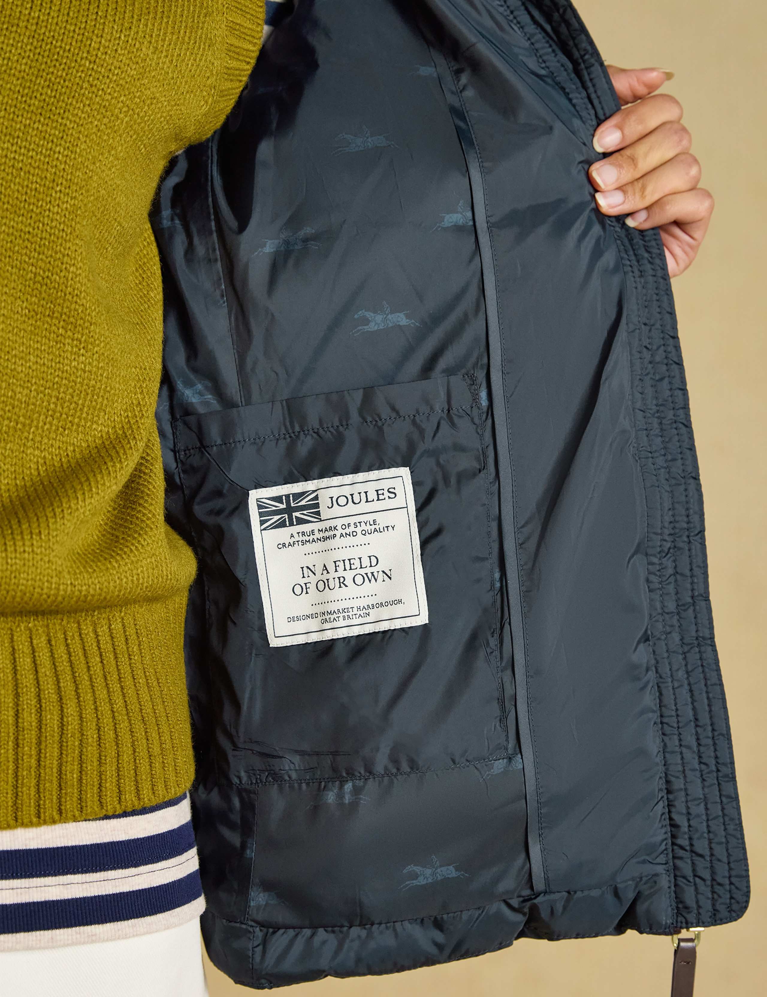 Showerproof Padded Funnel Neck Coat 9 of 9