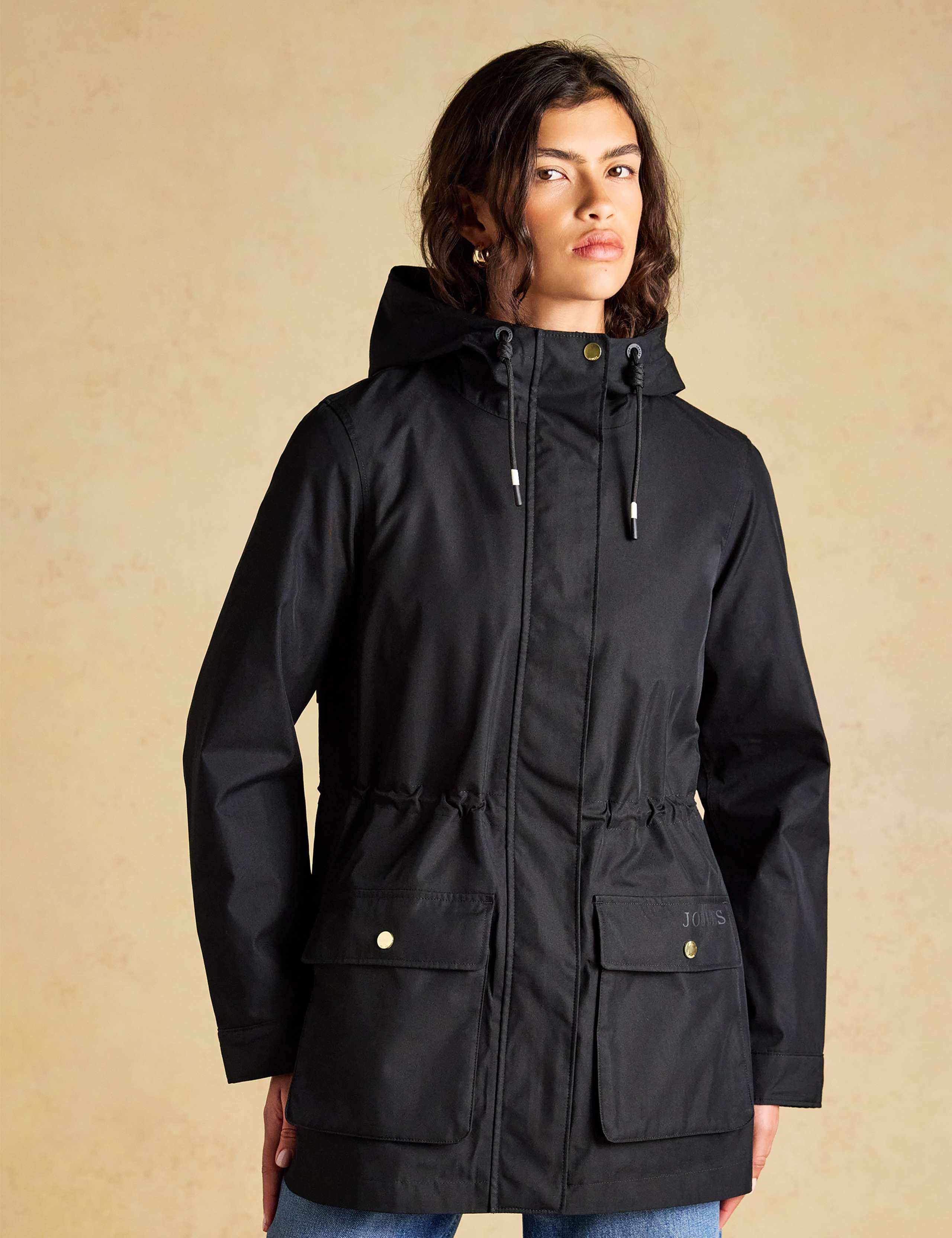 Waterproof Hooded Longline Raincoat 1 of 10