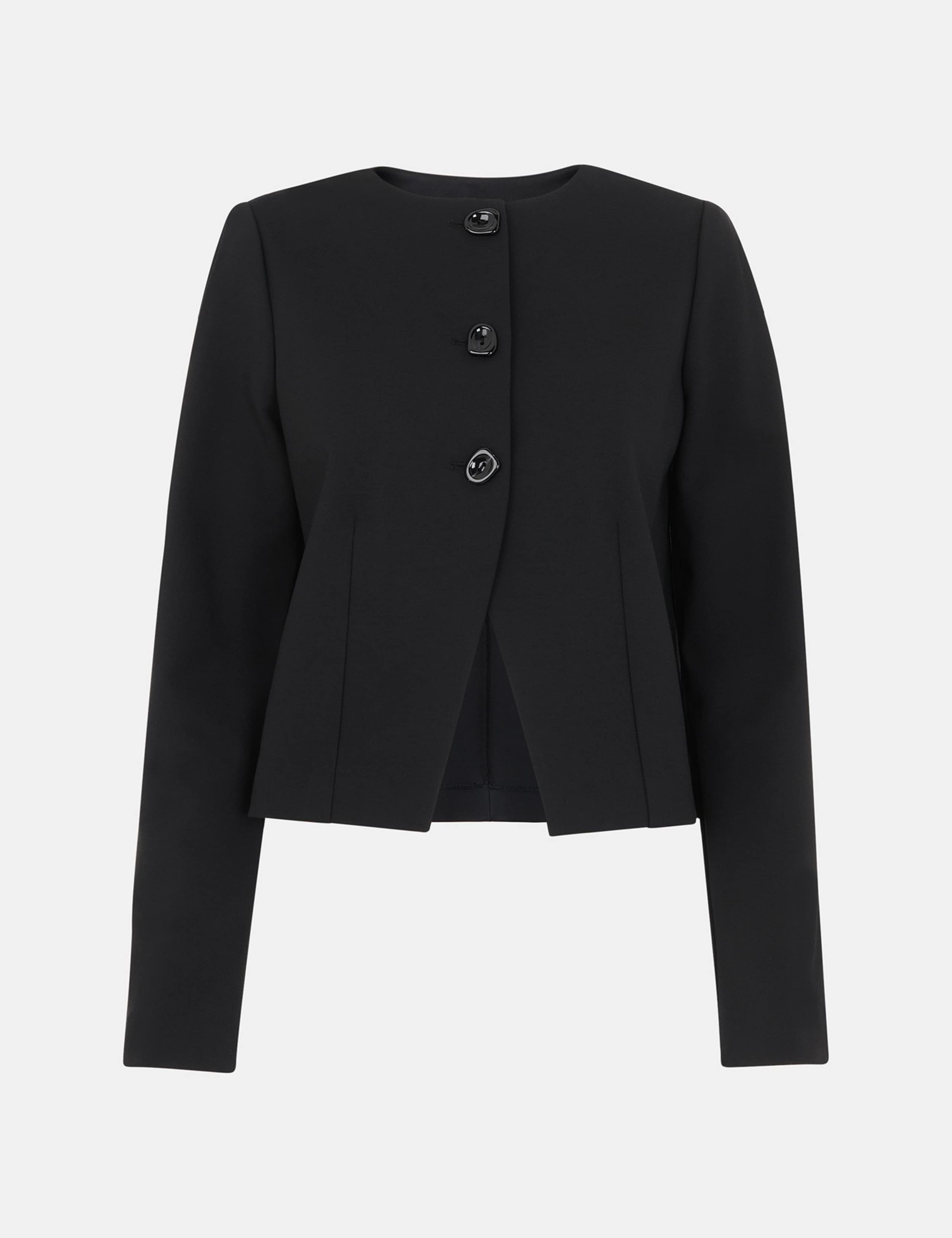 Collarless Short Jacket 2 of 4