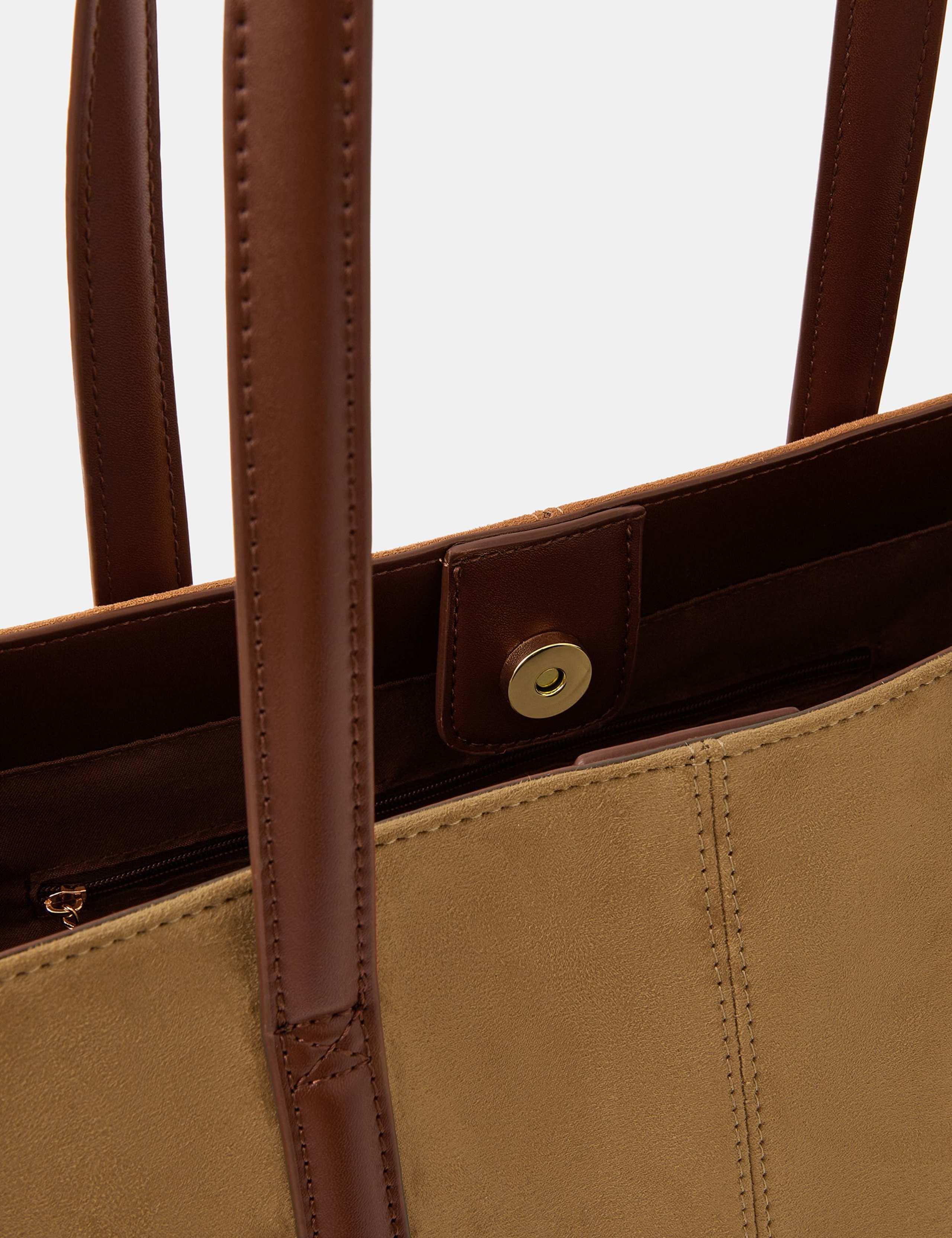 Faux Leather Tote Bag 3 of 4