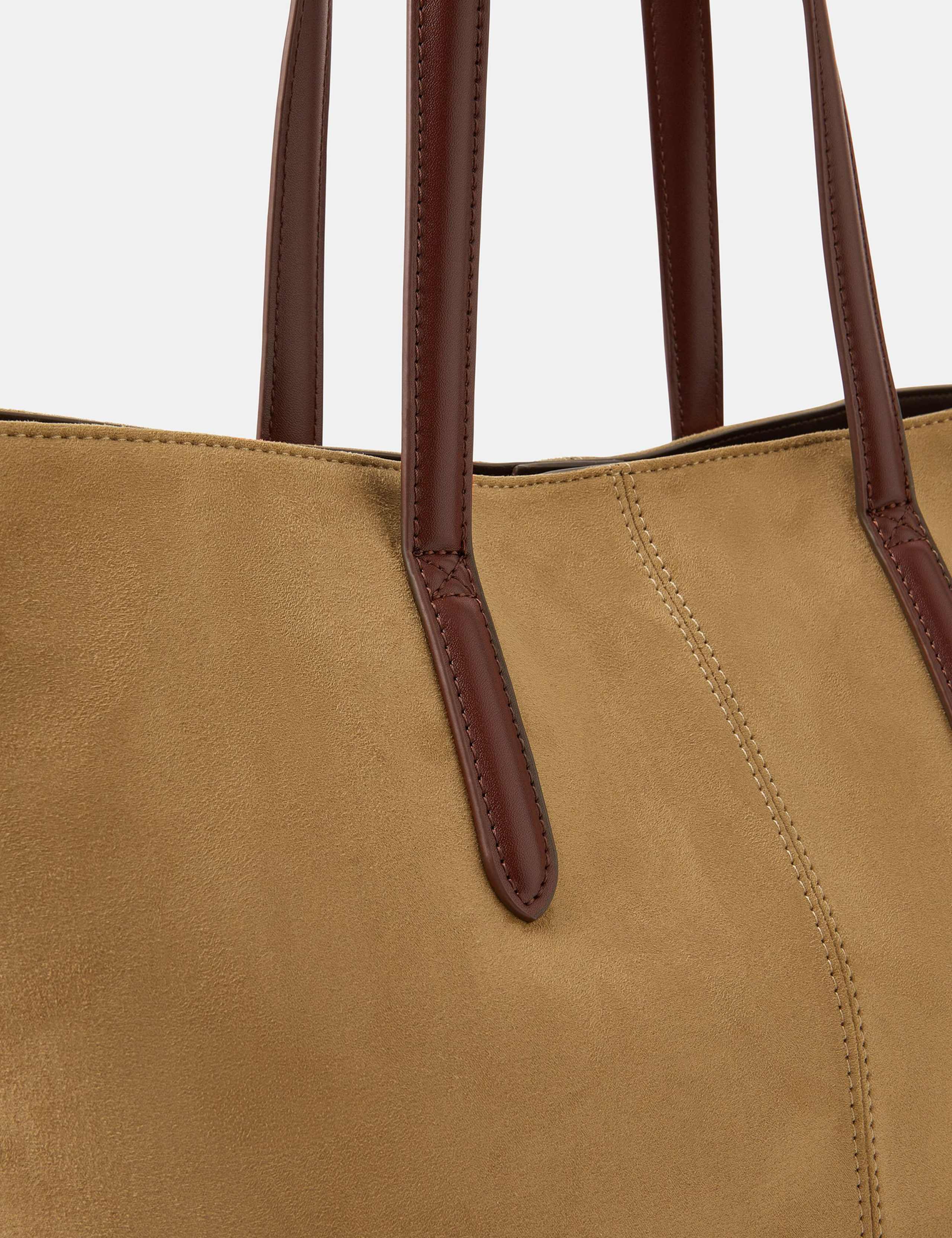 Faux Leather Tote Bag 4 of 4