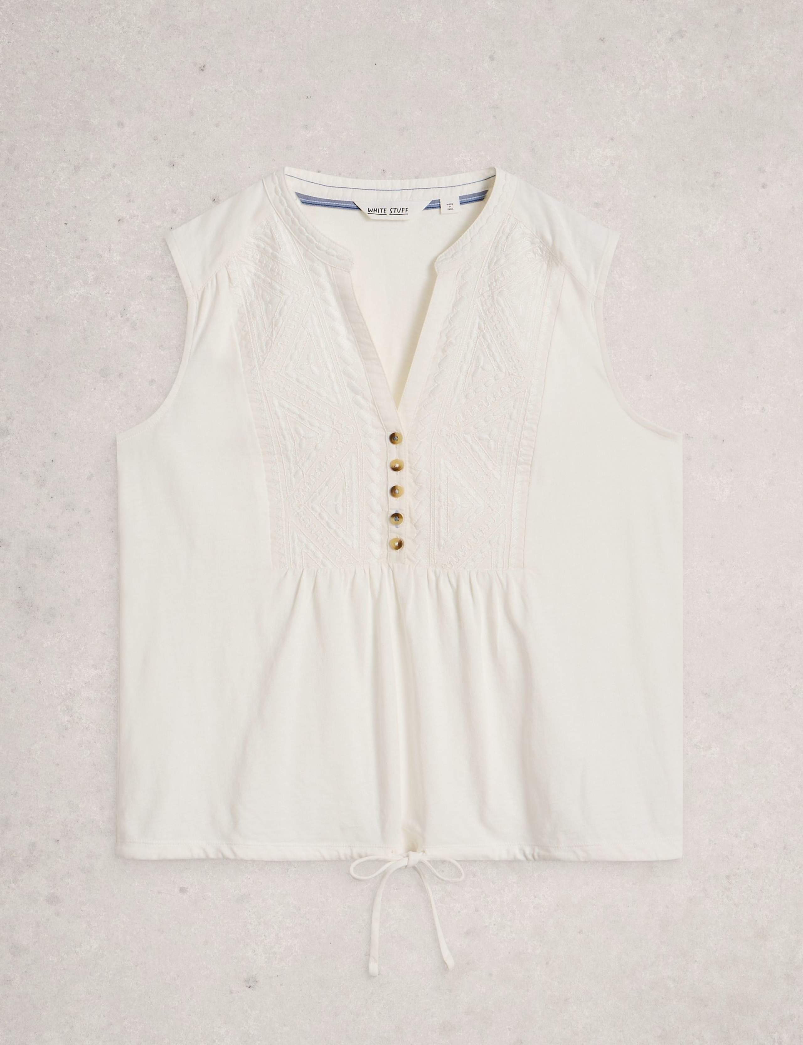 Pure Cotton Embroidered Shirt 2 of 6