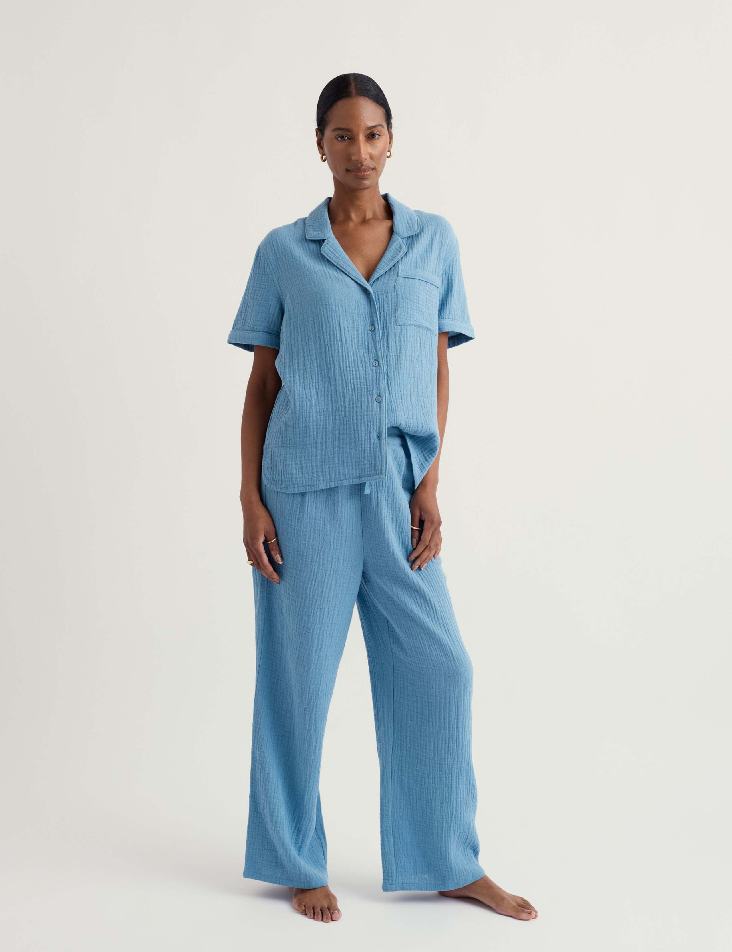 Pure Cotton Pyjama Set 1 of 5