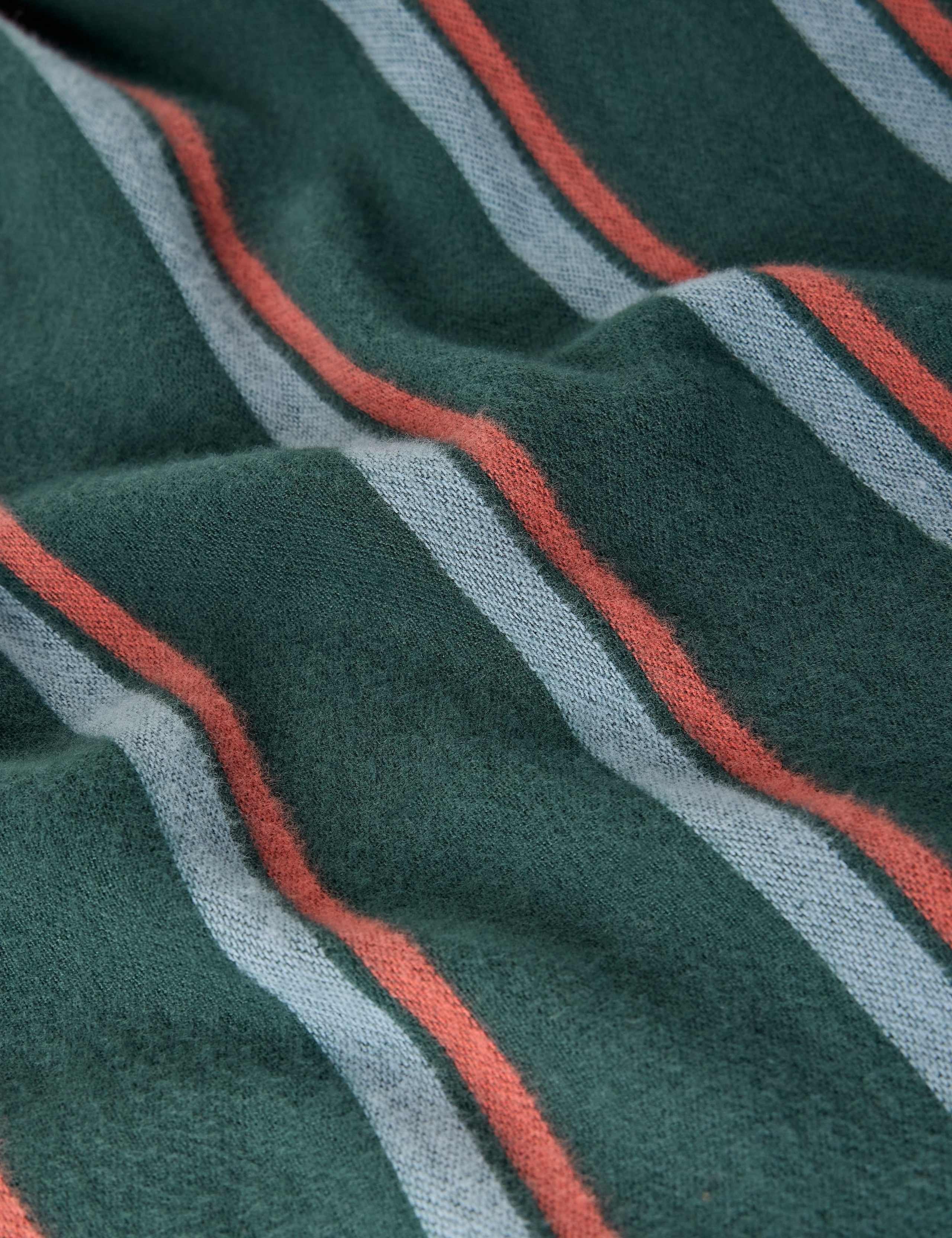 Cotton Rich Striped Scarf 3 of 3