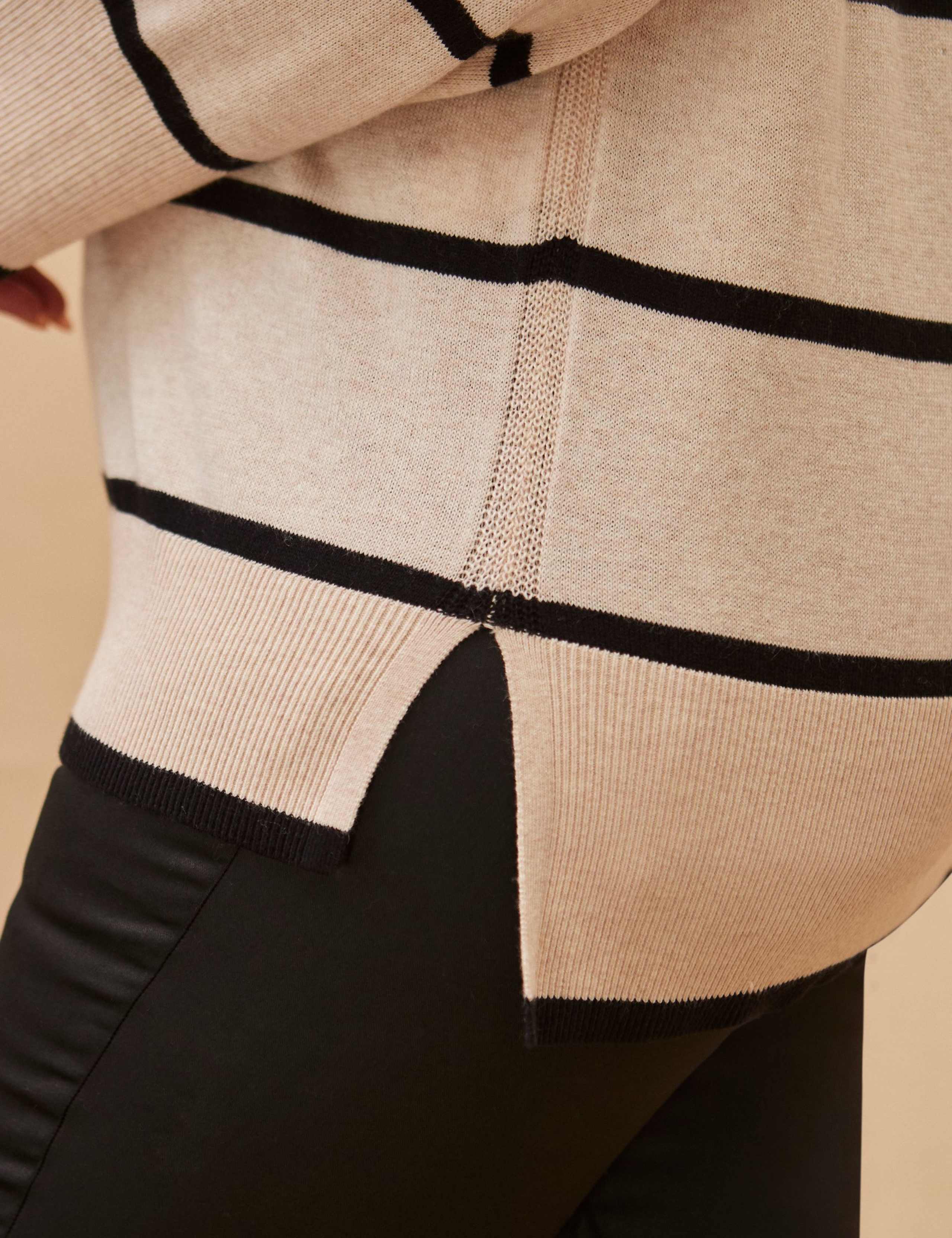 Striped V-Neck Jumper 3 of 4