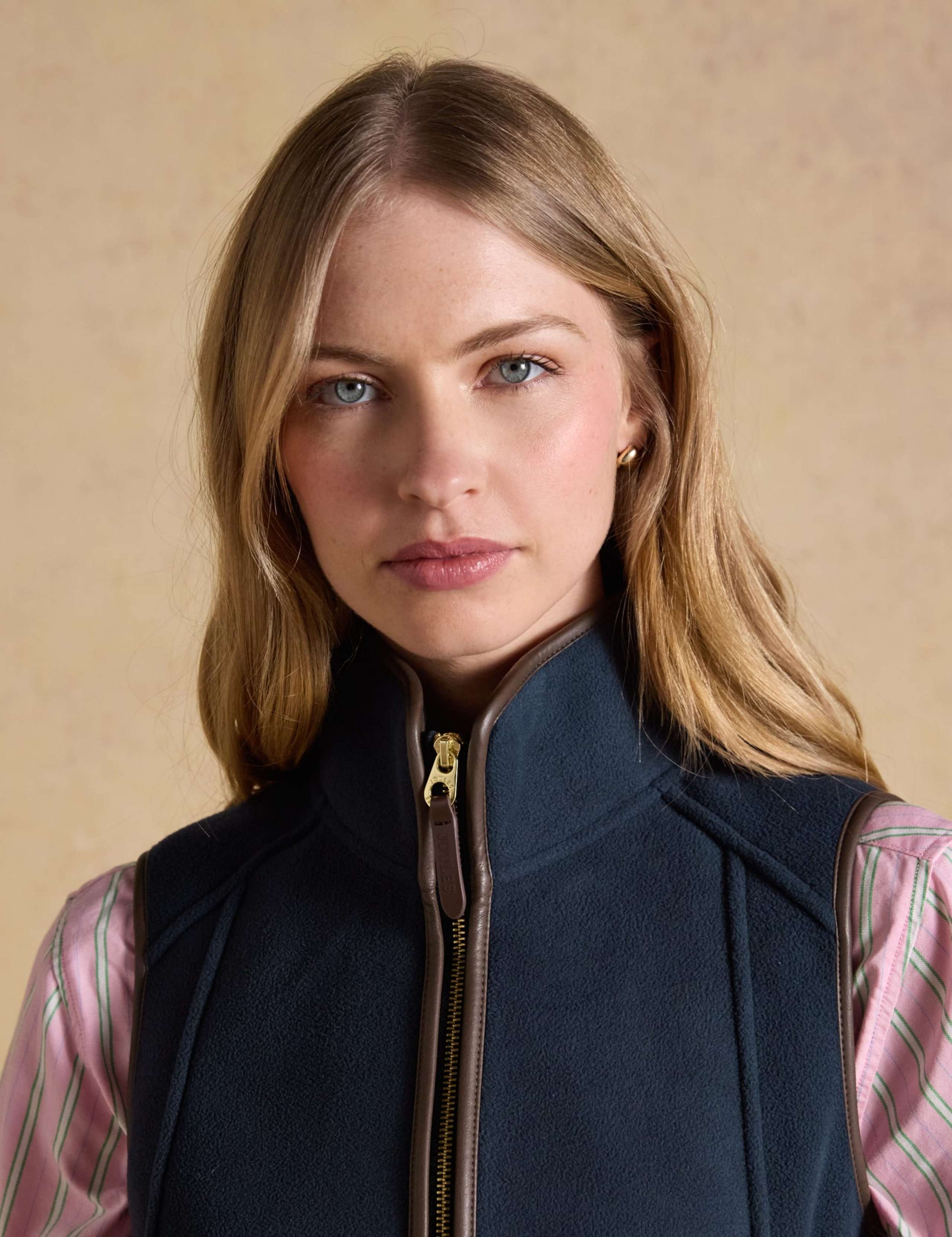 Fleece High Neck Longline Gilet 3 of 11